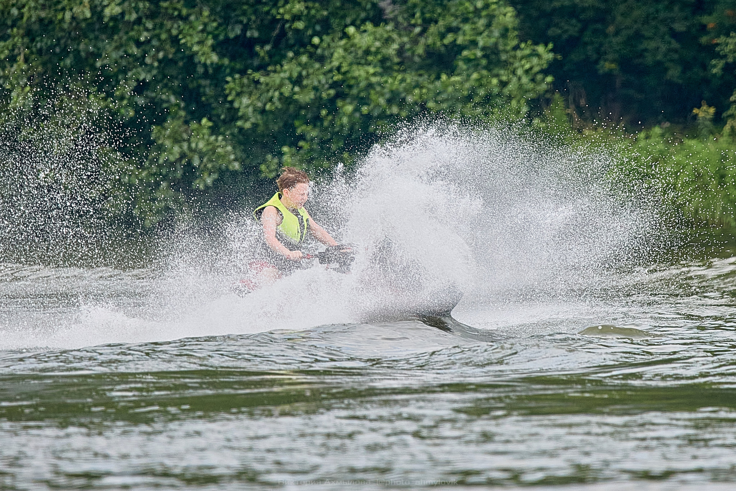 Аквабайки на Северке. Виктория Ахмылова. Фотограф в Москве