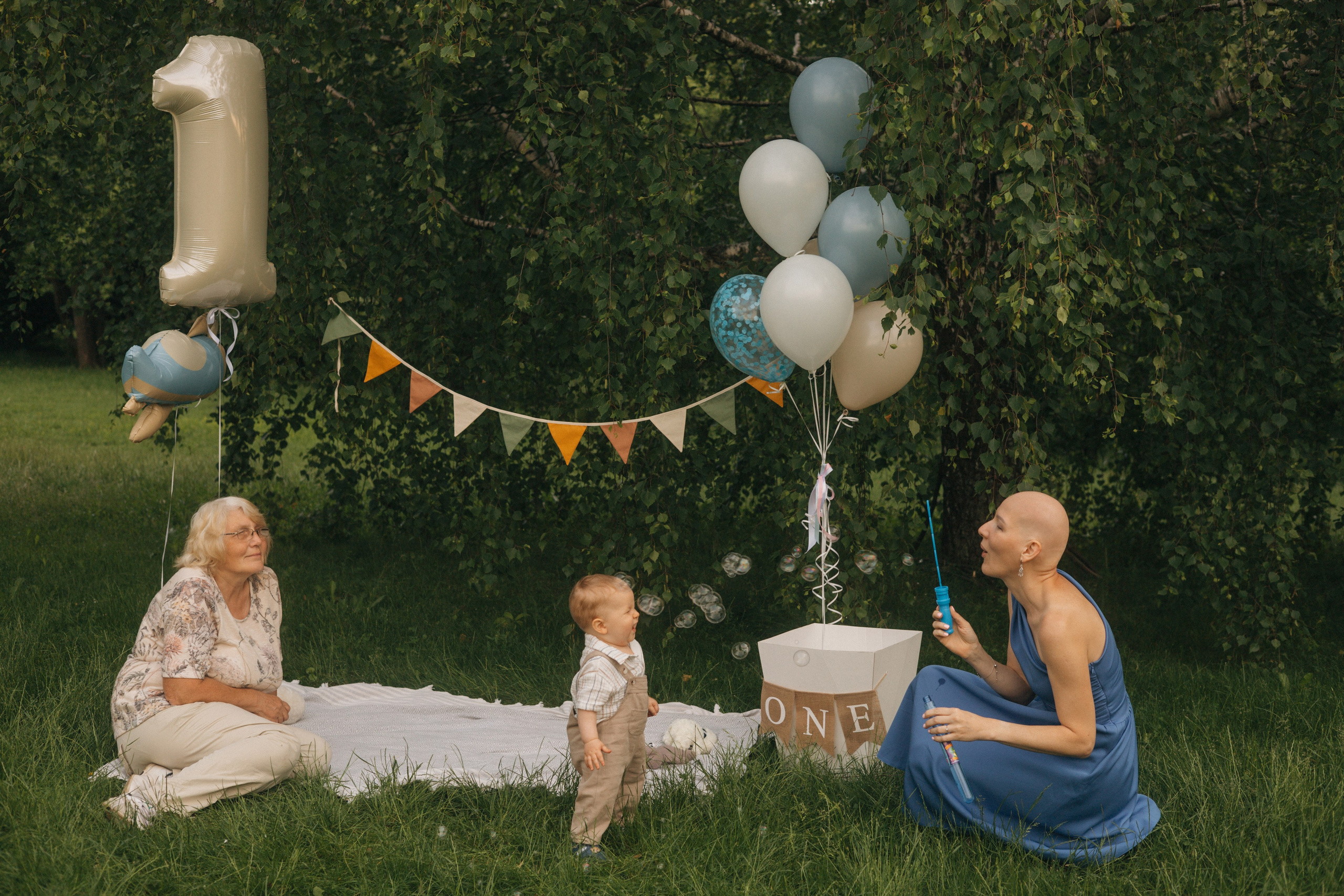 Годик Мишутке. Семейный фотограф в Москве Валерия Карпова