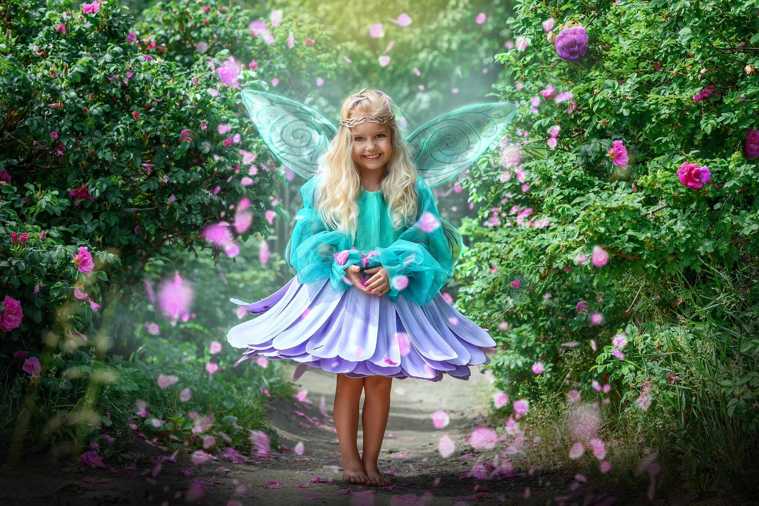 Цветочная фея. Семейный фотограф Екатеринбург Лора Мур