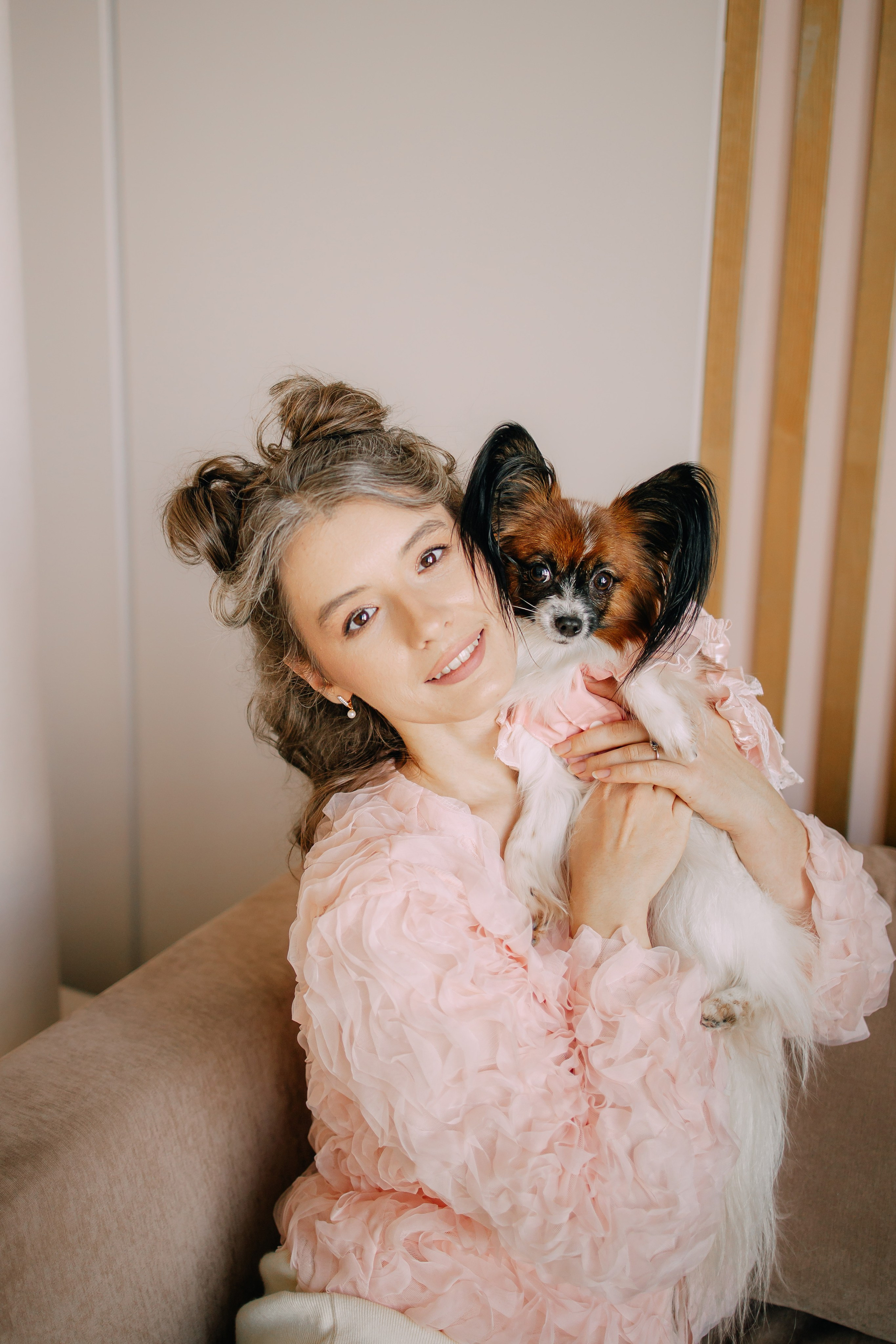 Султан, Мэй Мэй и Шанталь и их семья