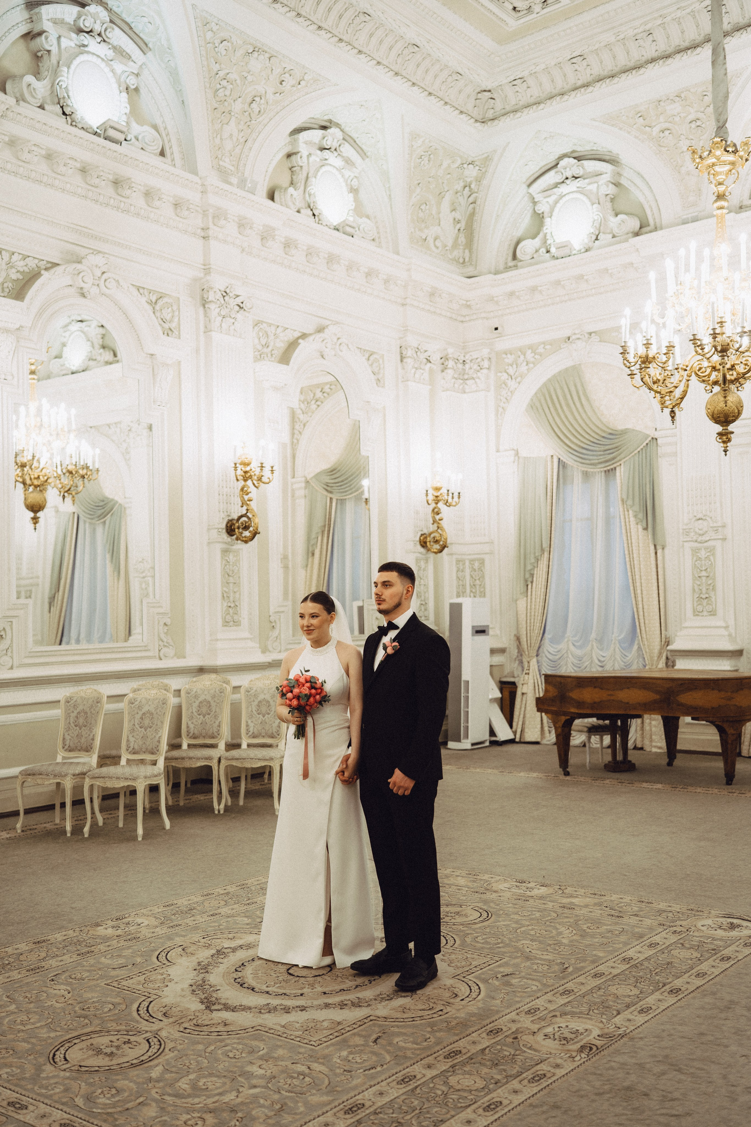 СВАДЕБНАЯ СЬЕМКА В ПЕВОМ ДВОРЦЕ БРАКОСОЧЕТАНИЯ. Профессиональный фотограф, Санкт-Петербург — Виктория Богомолова