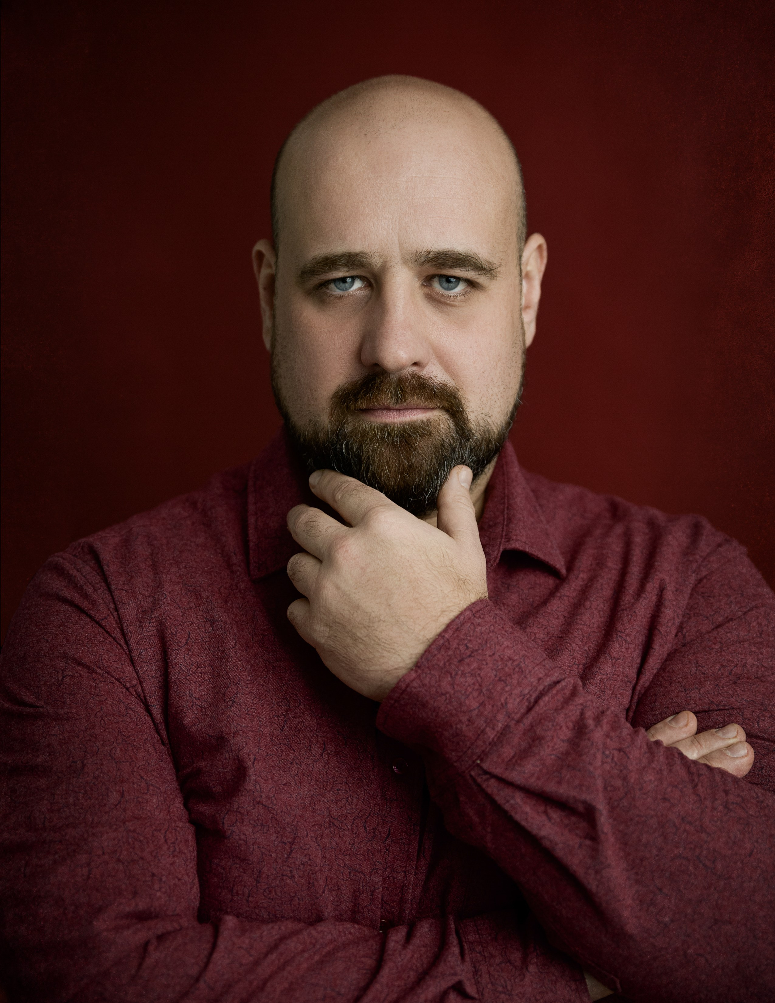 Мужской портрет. Фотограф и ретушер Самохвалова Ольга