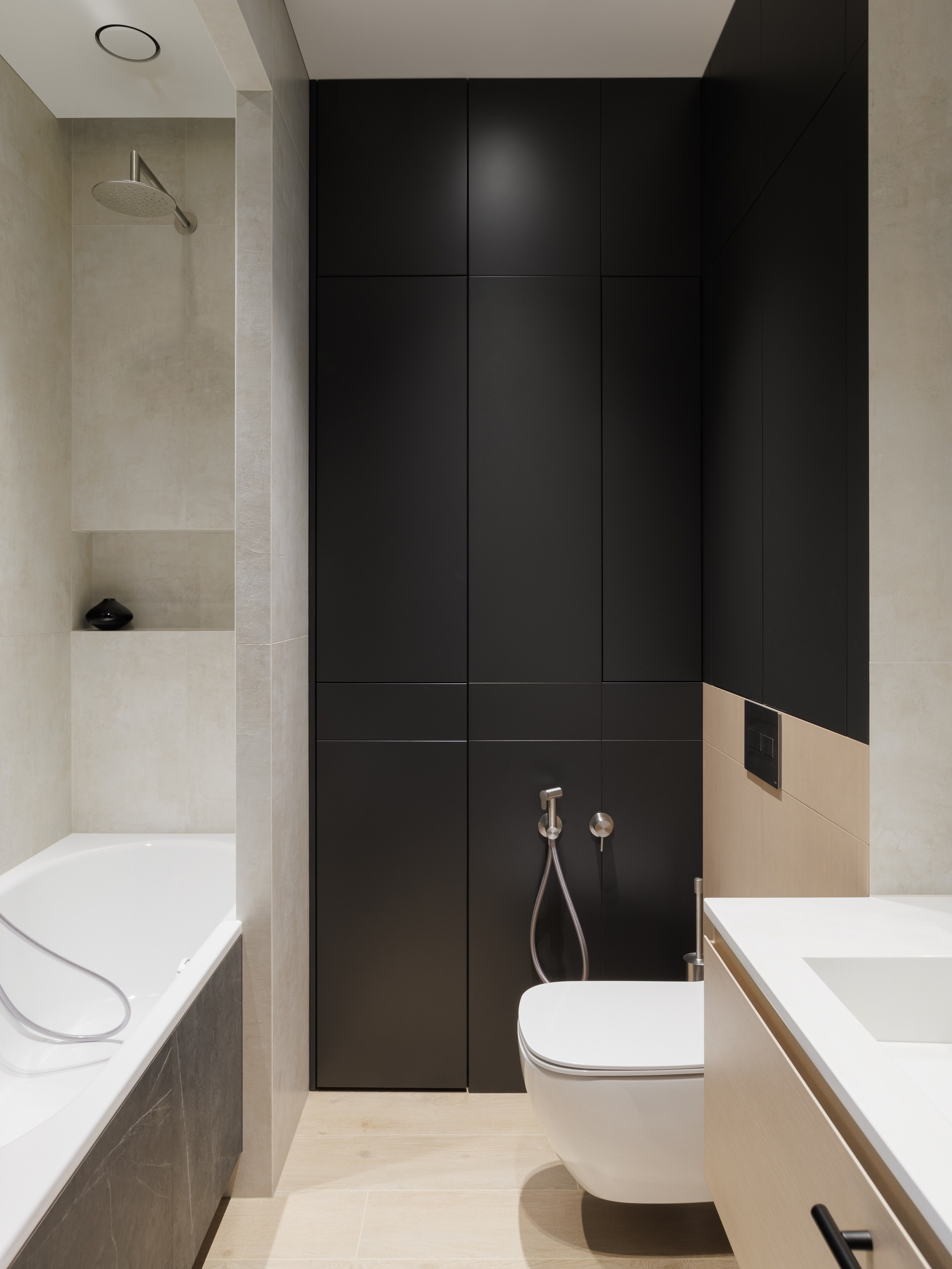 Apartment of 42 sq.m in the residential complex Wellton Towers. Commercial photographer | Anton Ermakov