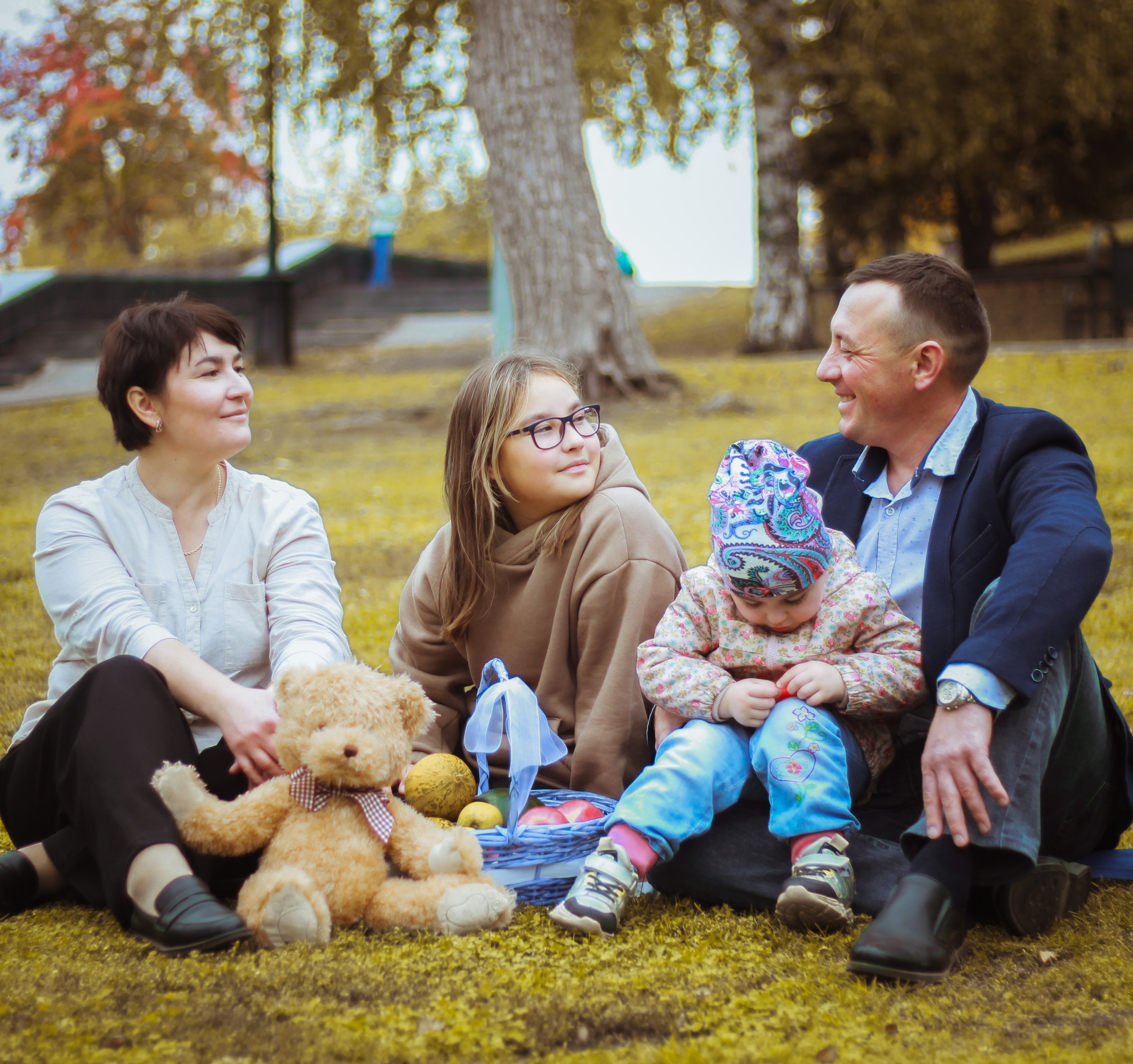 Семейная фотосессия. Фотограф в Уфе Валиева Лилия