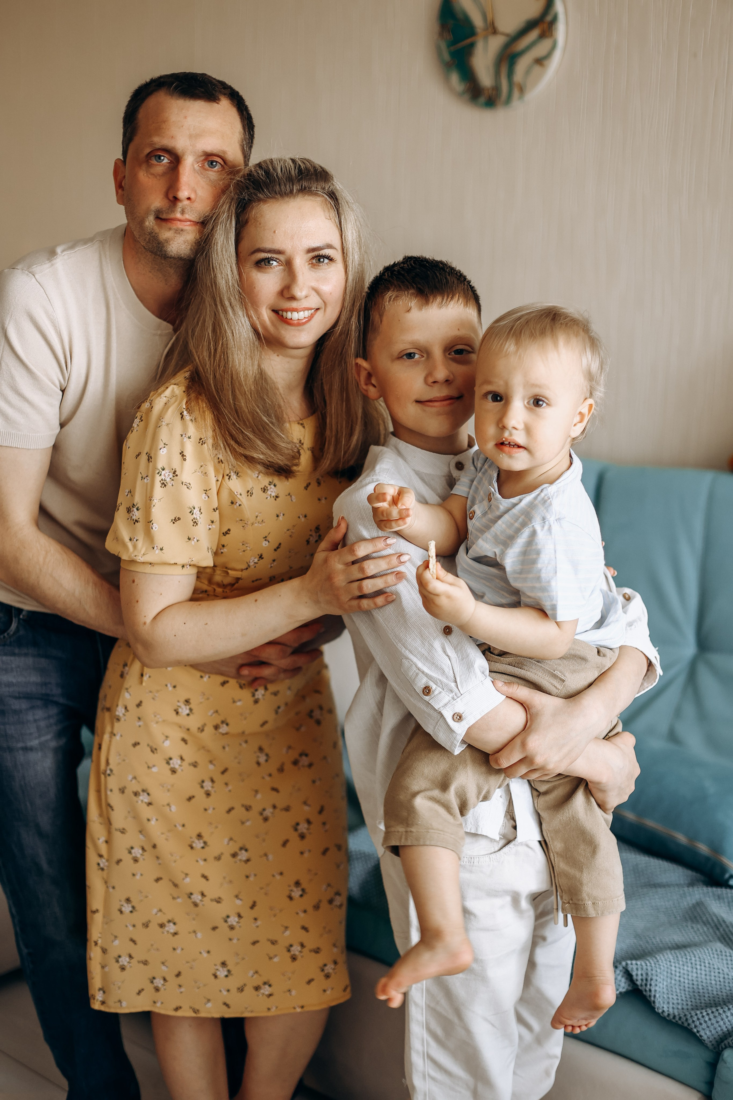 Семейная история Александра и Екатерины. Детский фотограф в Дубне и Кашине Елена Карпушина