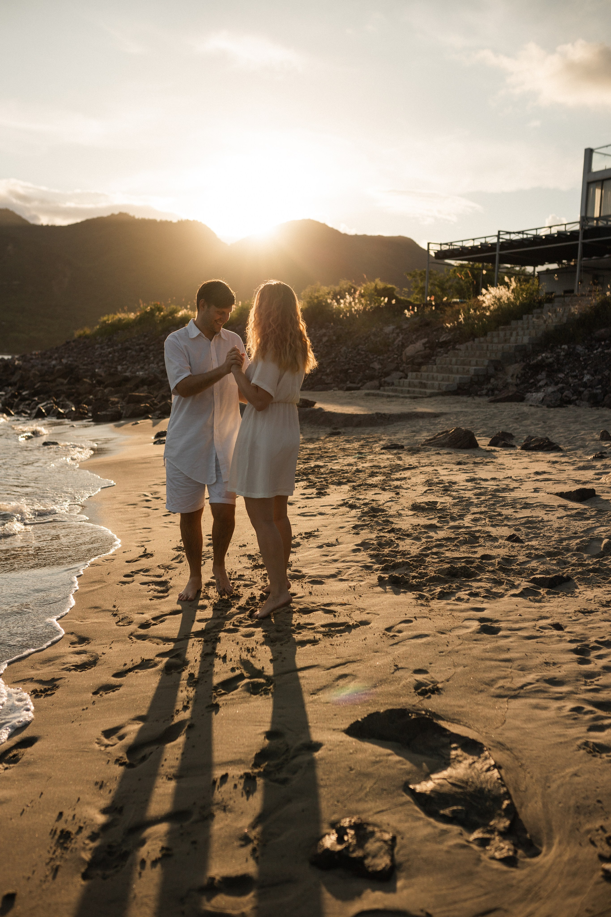 Свидание Натали и Андрея на закате.Вьетнам. Главная