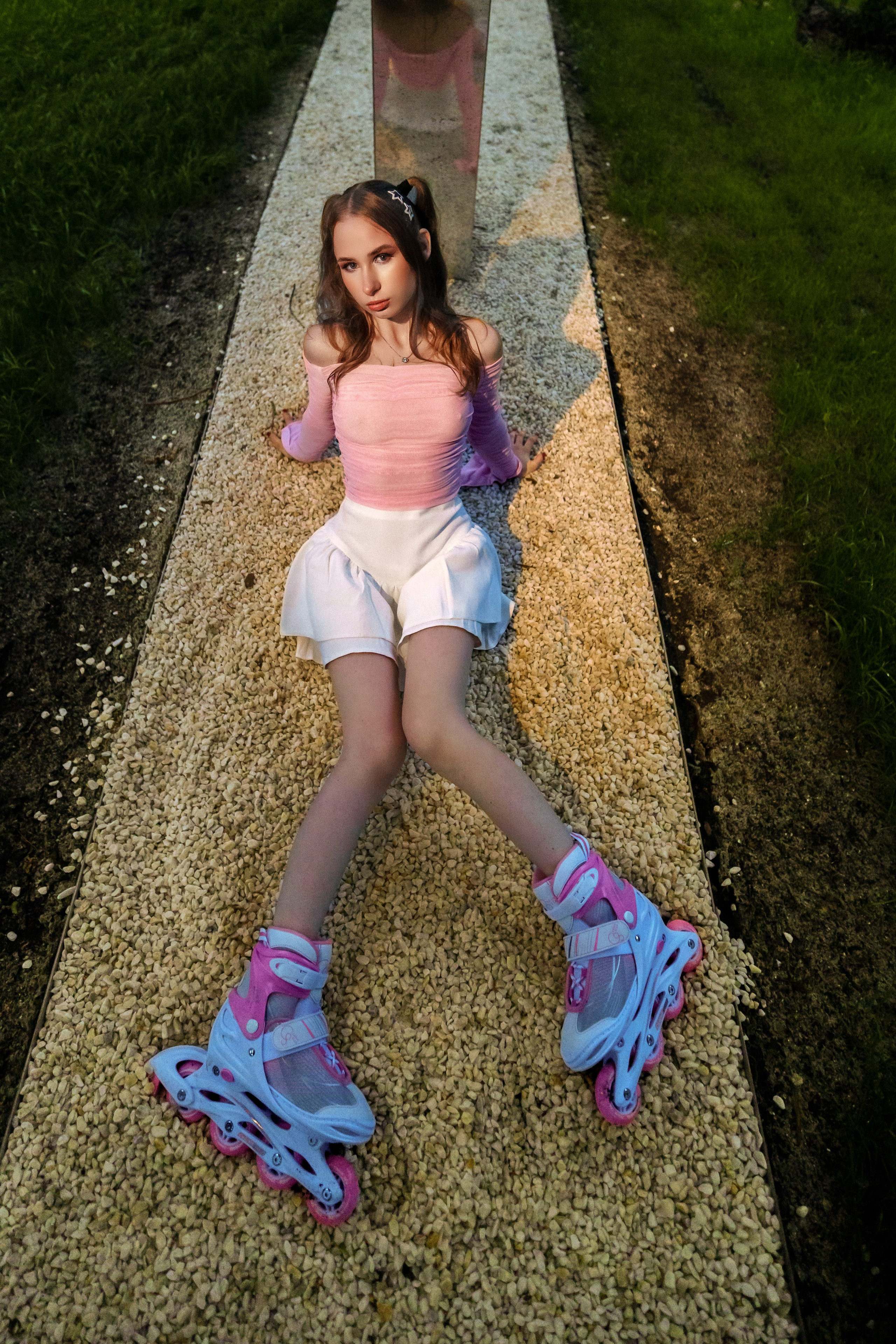 Прогулка на роликах, с куколкой Анютой 🛼. Фотограф Андрей Чеботок (Белгород, Курск, Воронеж, Старый Оскол)