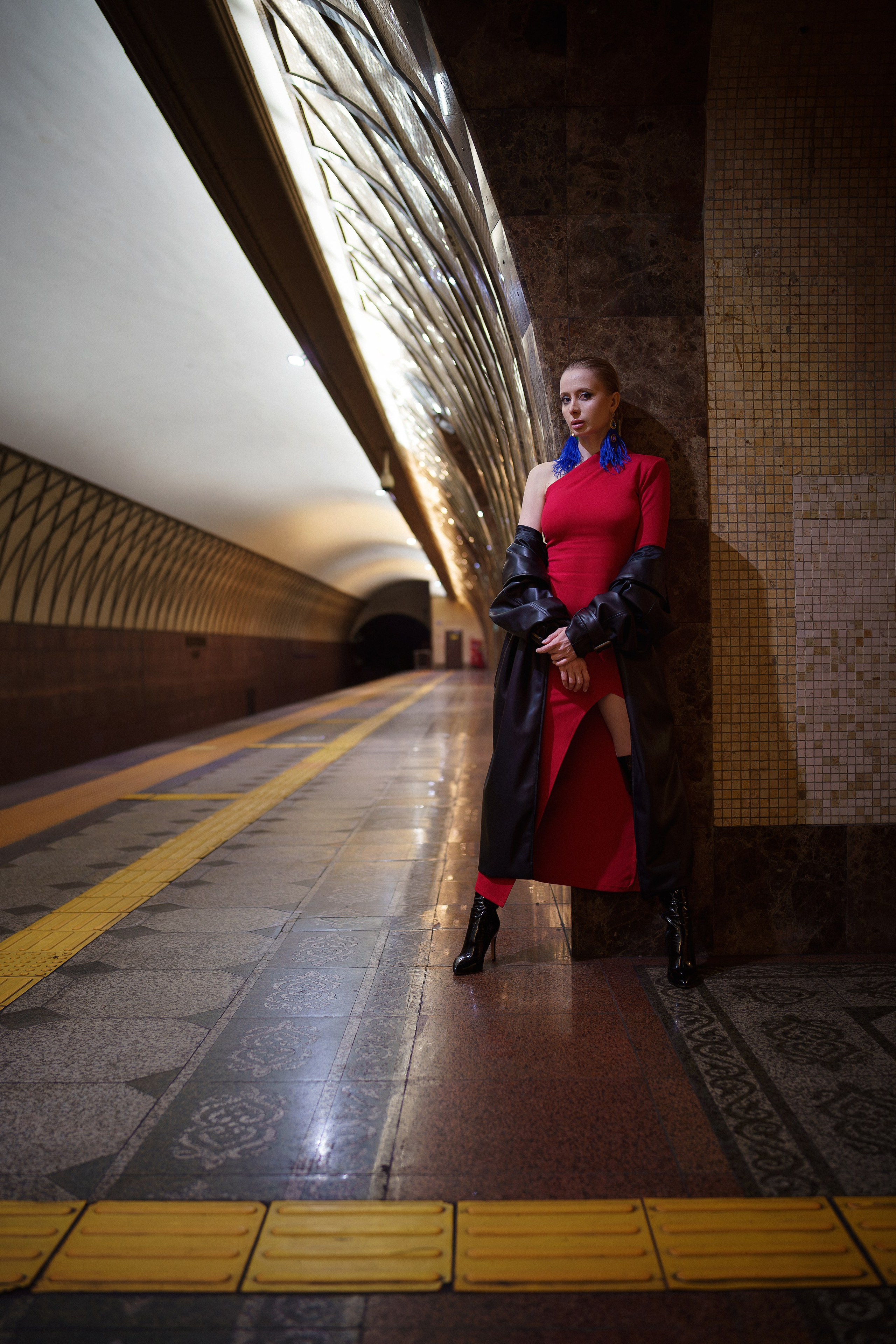 Фотосессия в метро