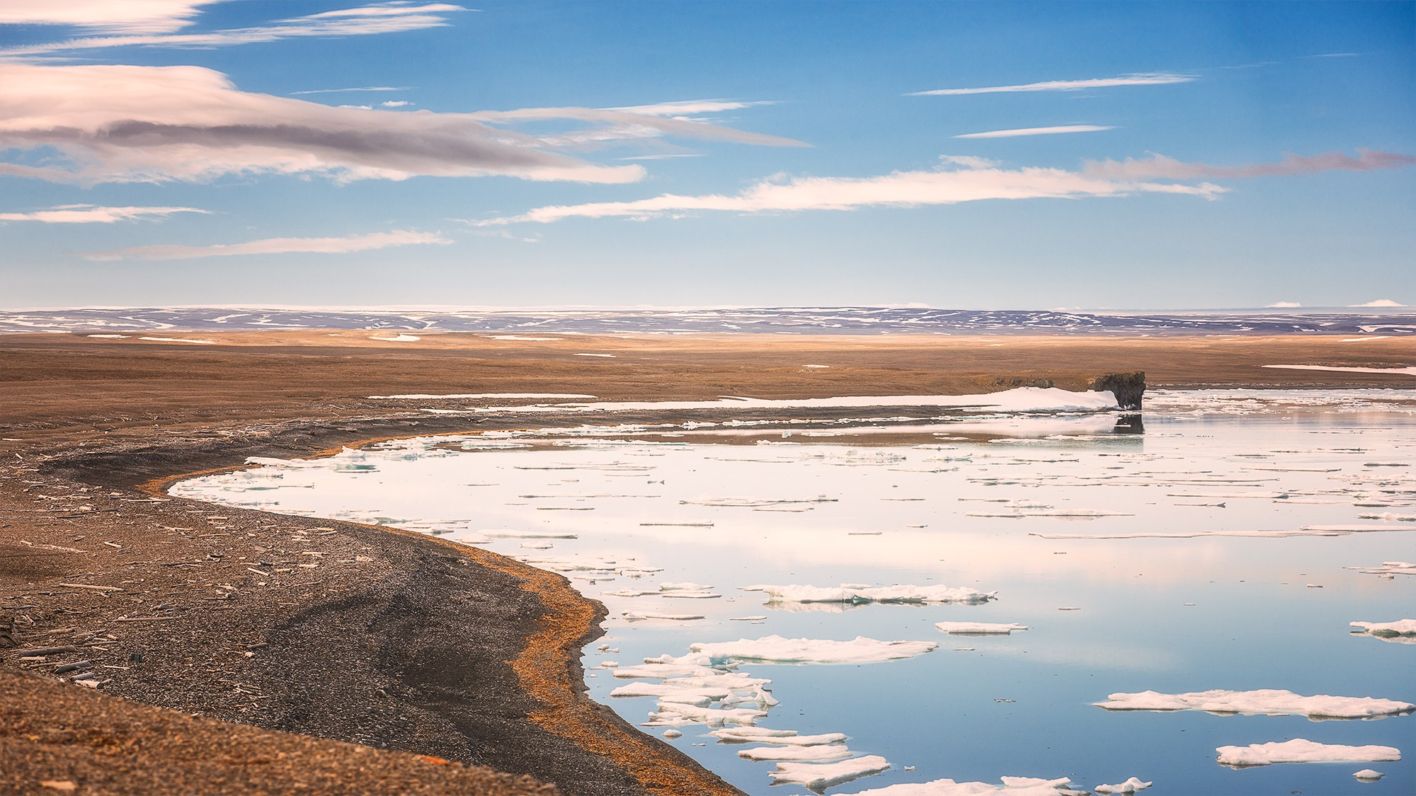 Арктика. Аэросъемка в Архангельске, Александр Ермолин