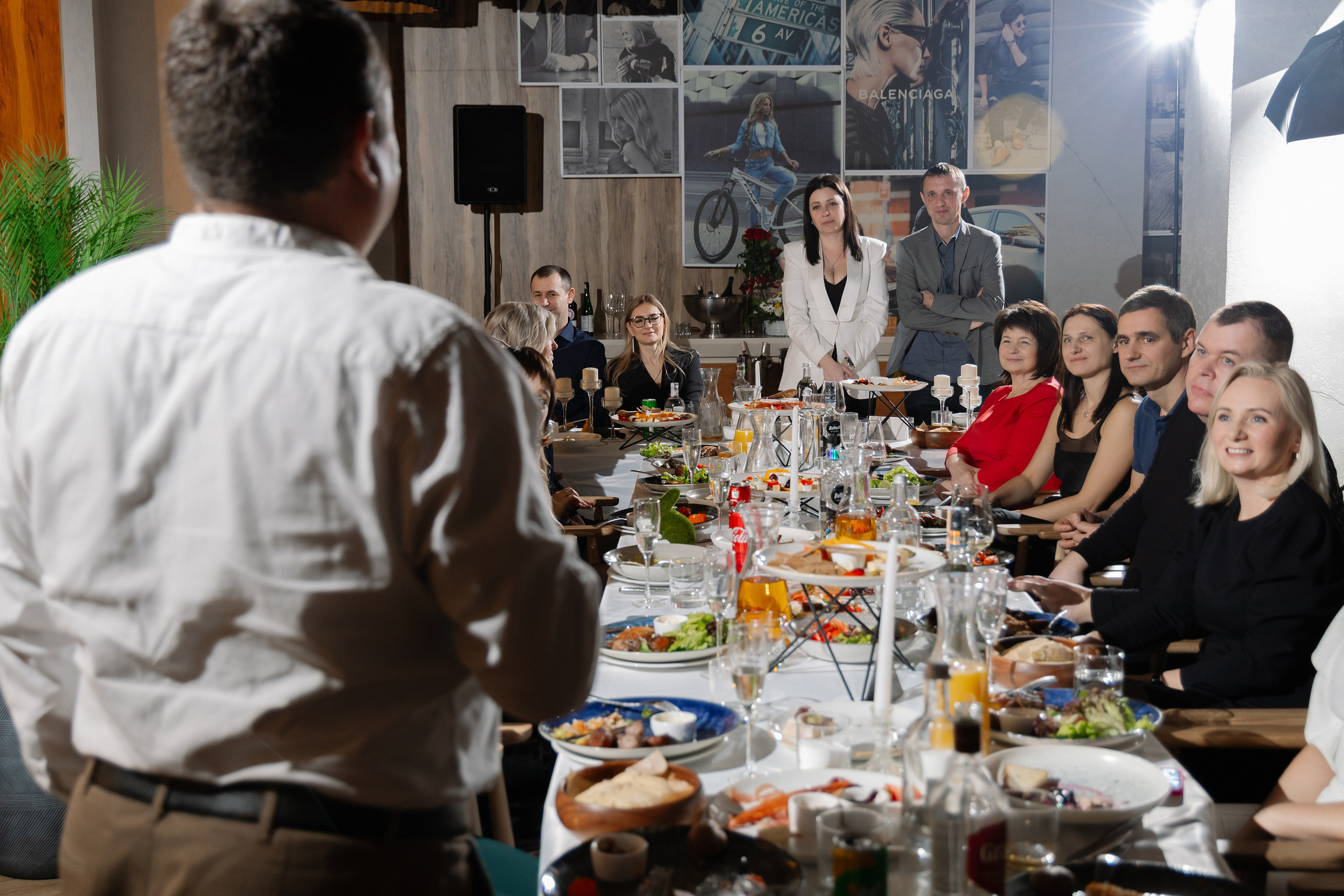 Фотосъемка юбилея в ресторане «Березка» в Минске. Свадебный фотограф в Минске/Беларуси Сергей Спиридонов