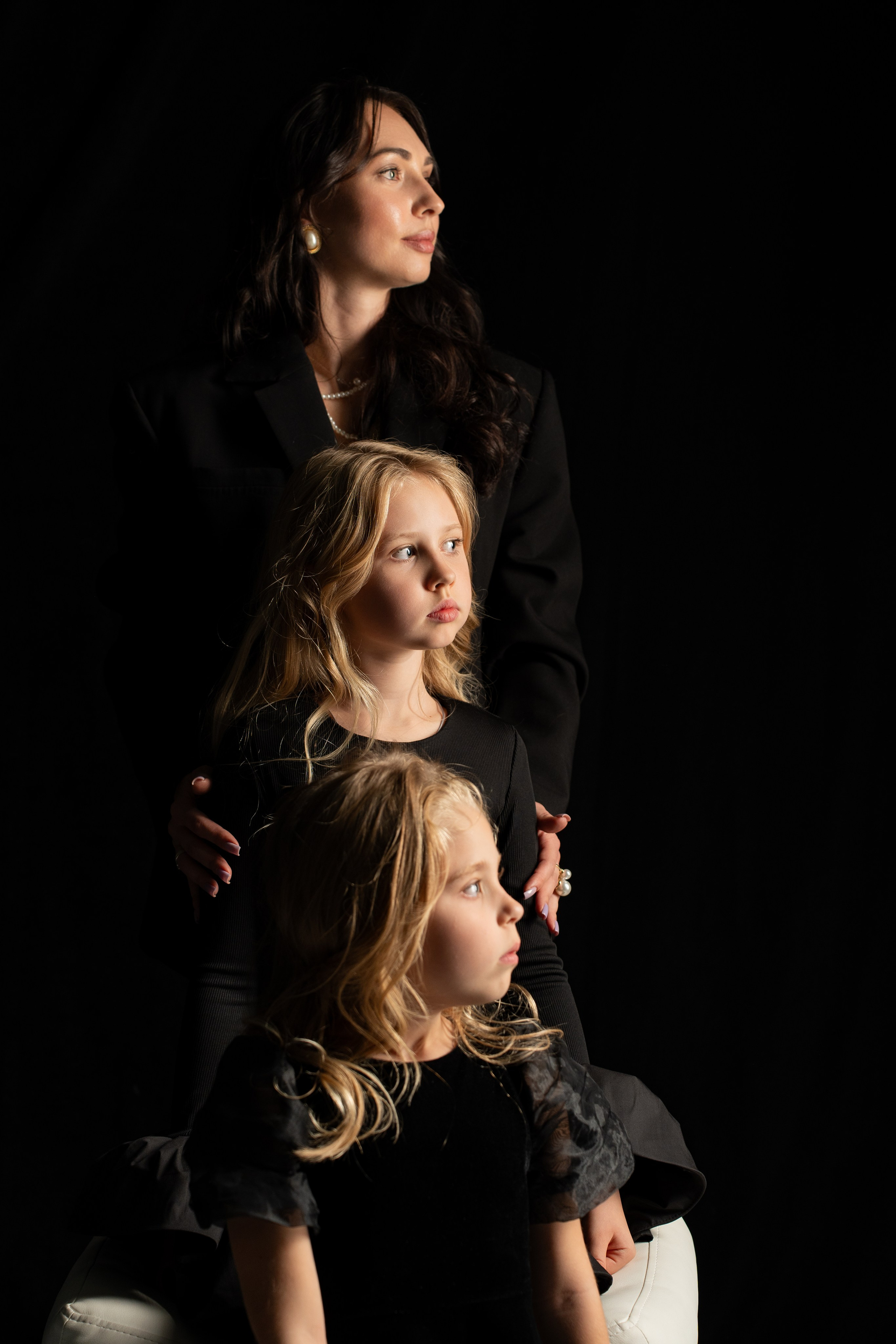 Семья Ксении в студии. Женский фотограф в Самаре Дарья Ильина