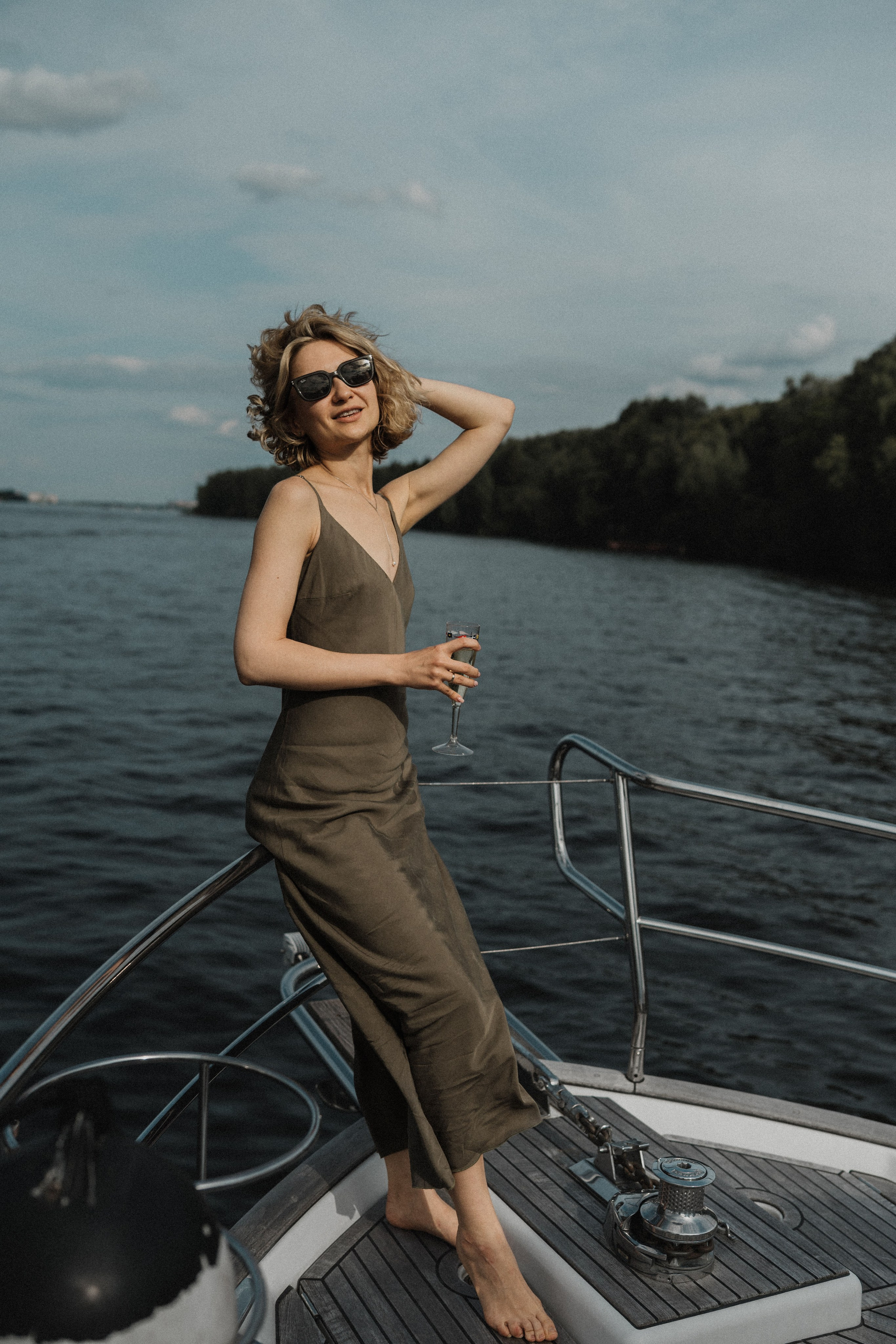 Девичник на яхте. Фотограф в Москве Ангелина Ким