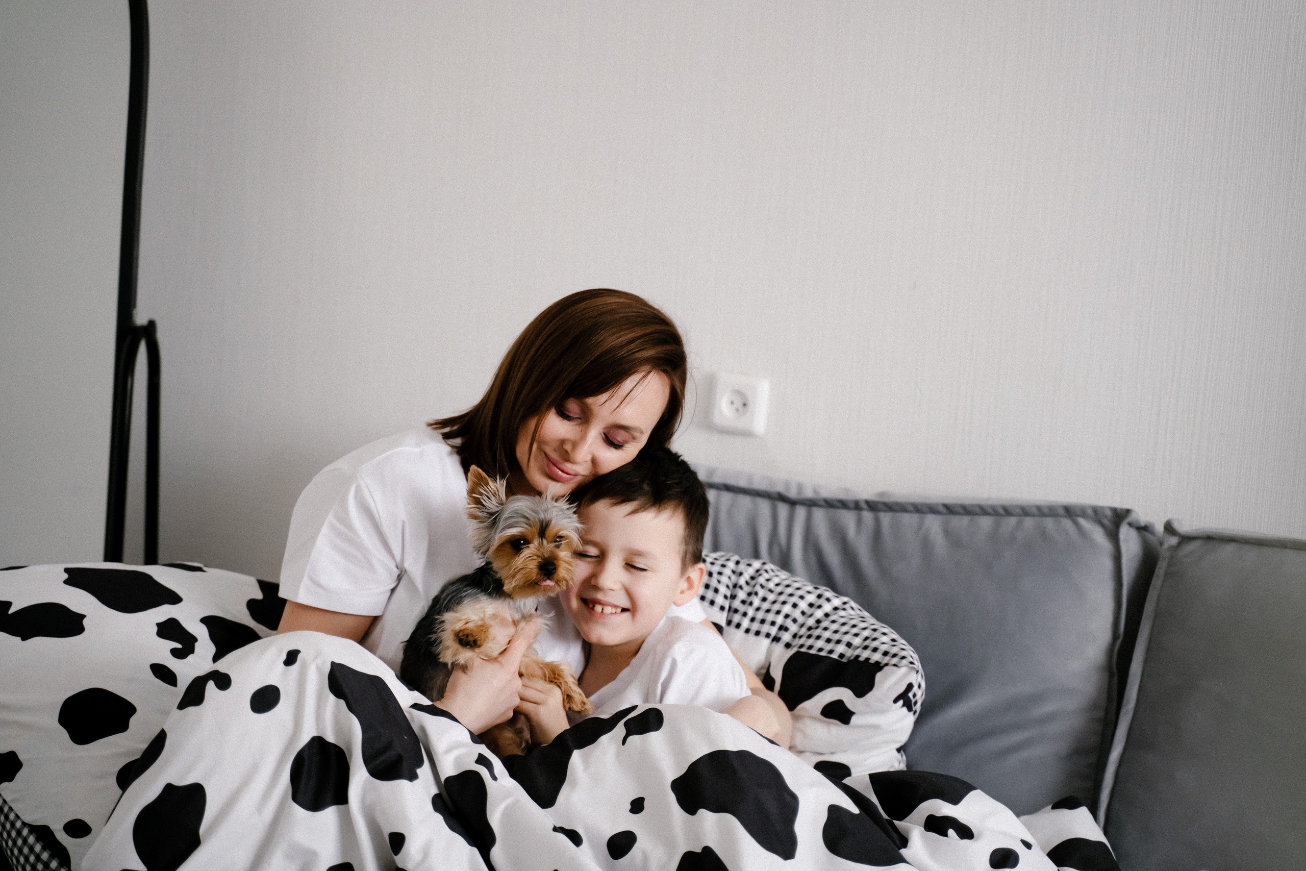 Мама с сыном