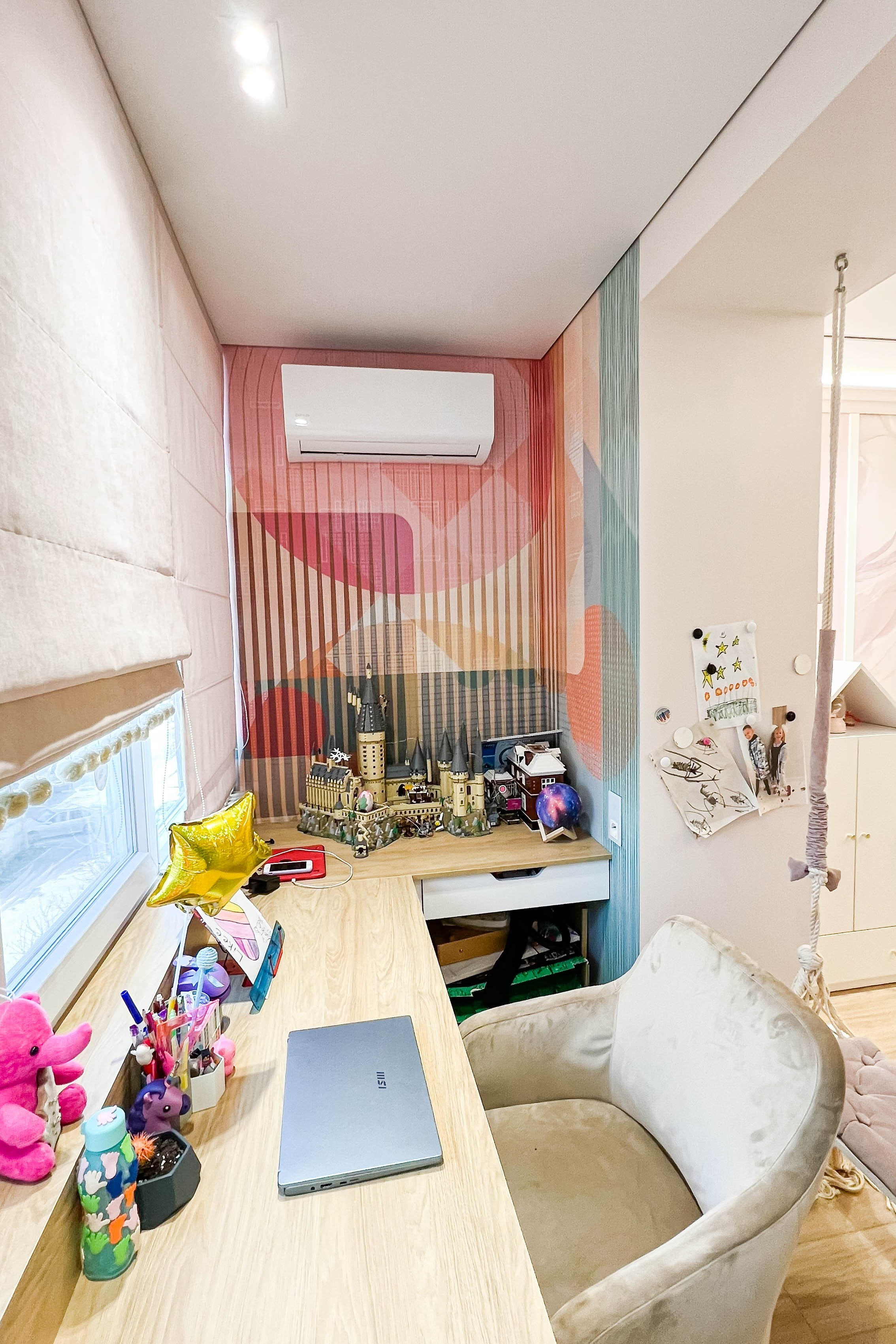 The apartment is in a modern style. Fotograf Dmitrii Donets