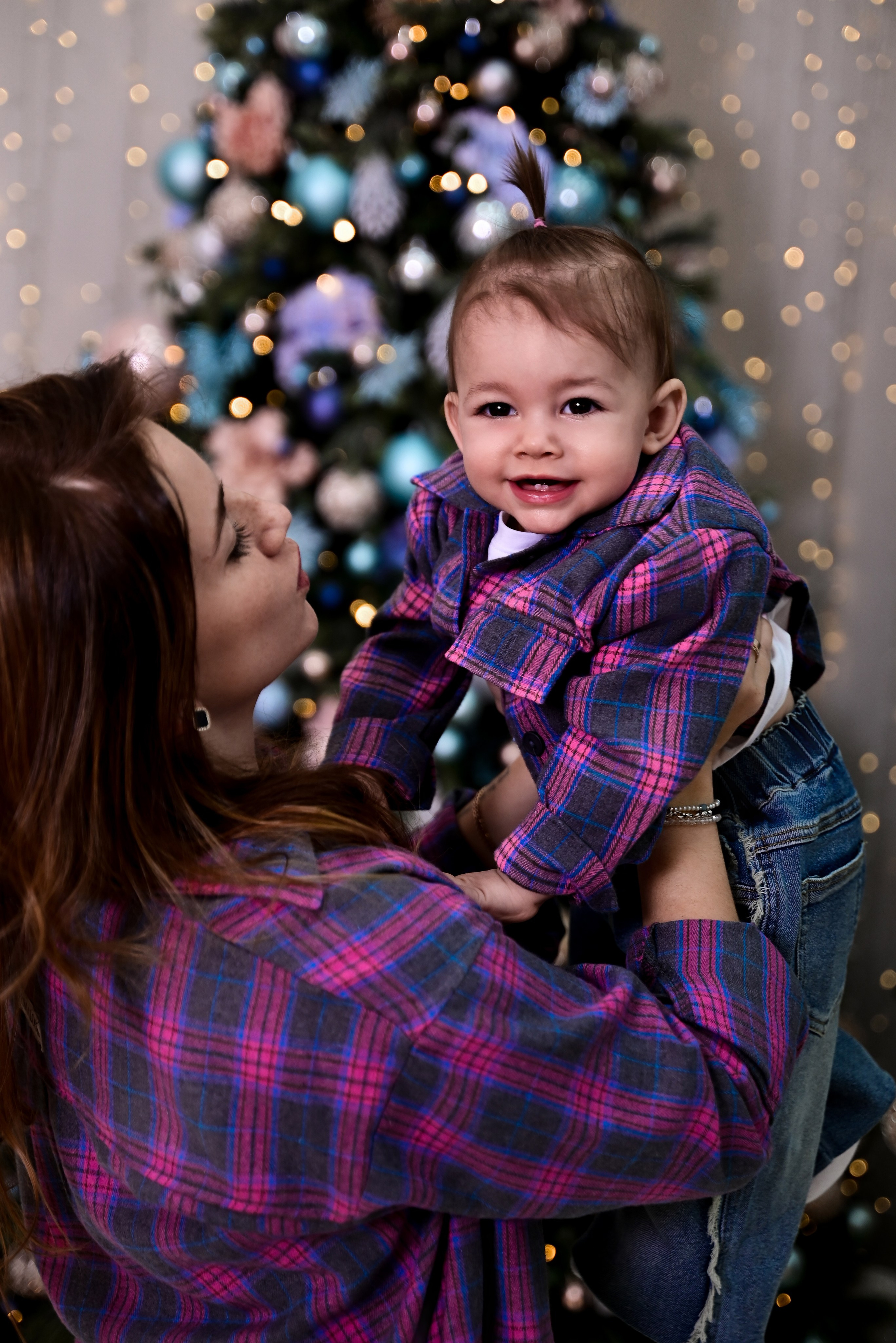 Новогодняя фотосессия. Фотостудия Зефир. Фотосессии в студии под ключ. Москва. Семейные и детские фотосессии