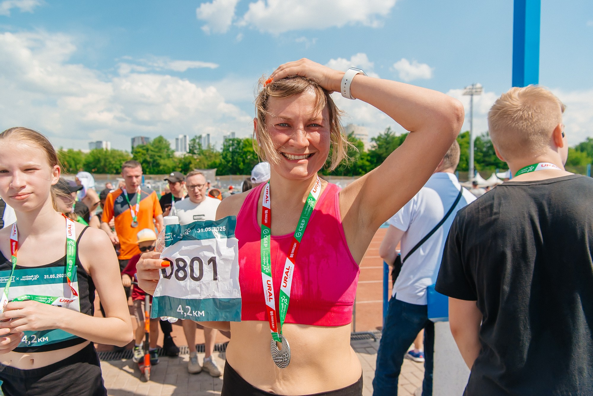 Сбер. Зелёный марафон 2025. Профессиональный фотограф в Екатеринбурге Ирина Смирнова