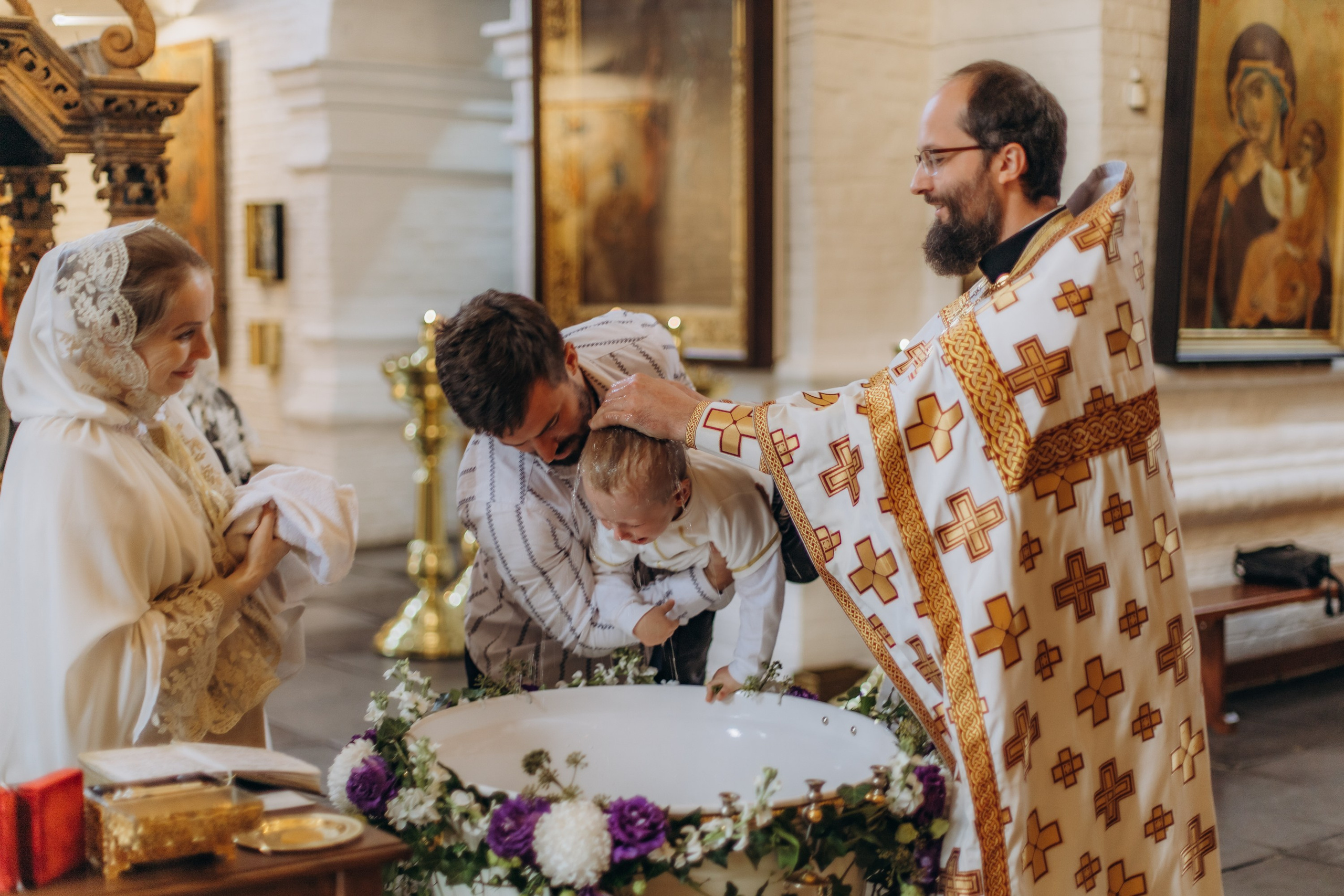 Крещение в Старочеркасской. Артём Панфилов — Свадебный и семейный фотограф в Ростове-на-Дону