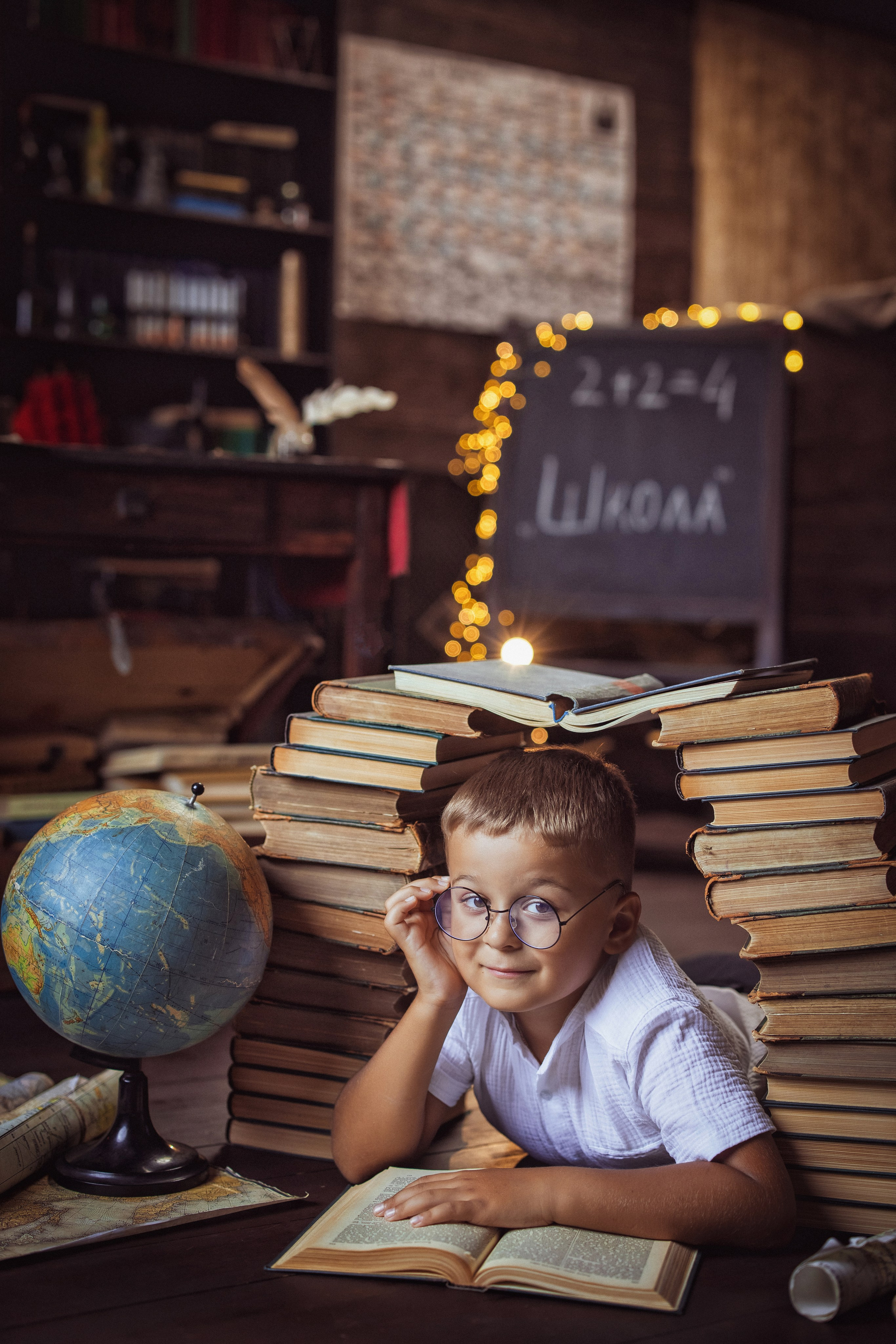 Школьная фотосессия, город Краснодар. Семейный и детский фотограф в Краснодаре Анна Трашкова