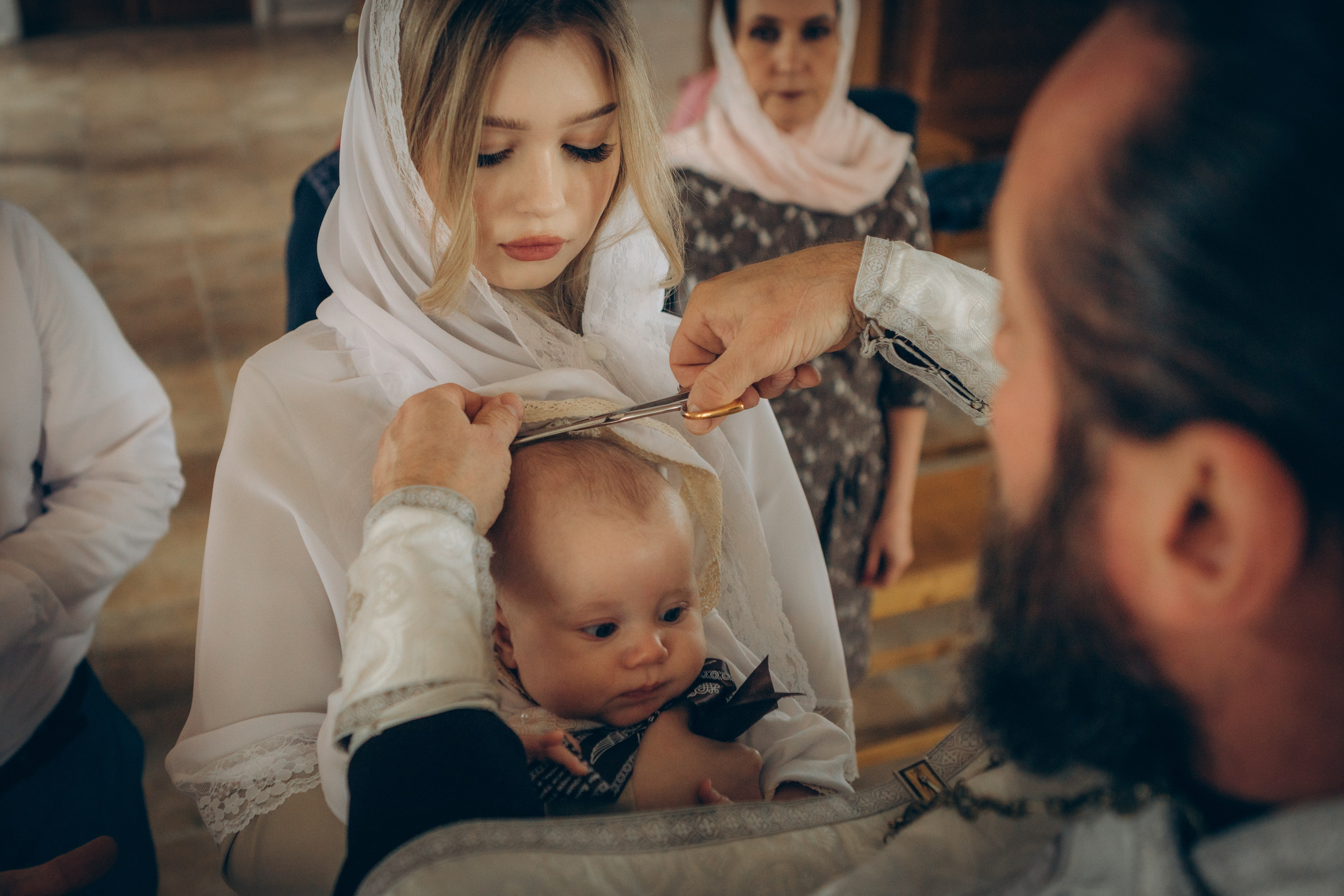 Крещение Льва. Семейный фотограф и фотограф на роды в Ростове-на-Дону Мухина Виктория