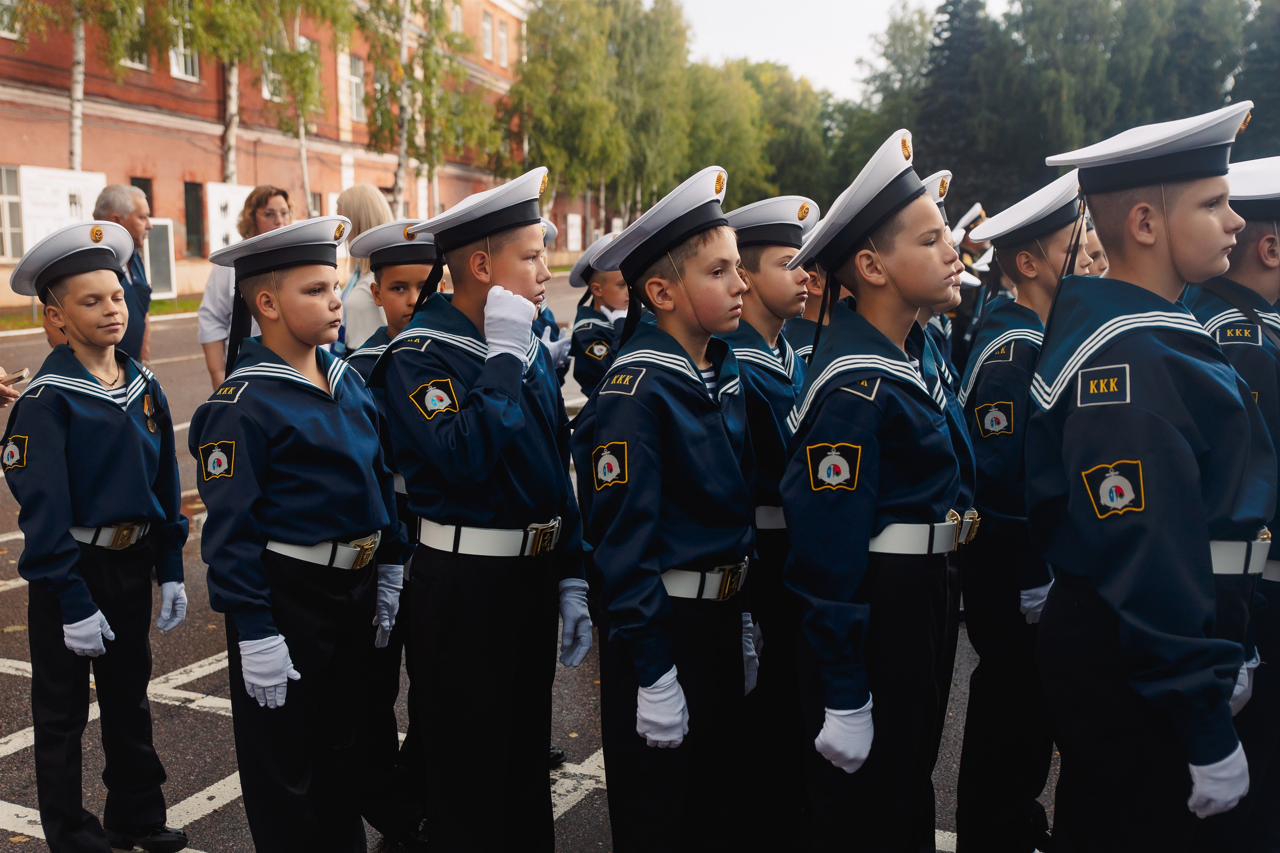 Кадетский корпус. Линейка. Фотограф в Кронштадте и Санкт-Петербурге Анастасия Коваленко