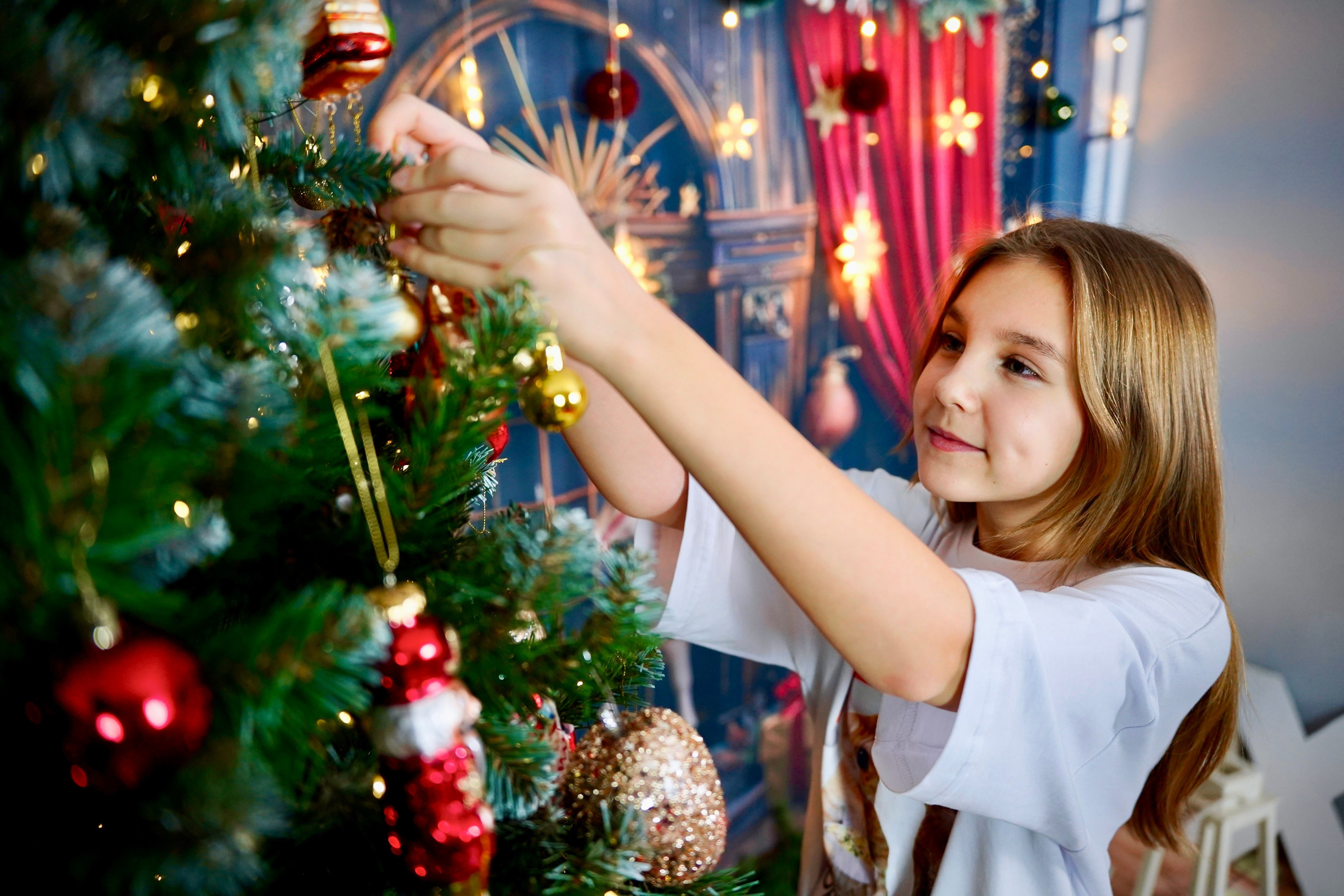 Новогодний фотопроект 2025 № 2. Семейный и детский фотограф Александра Гвоздикова
