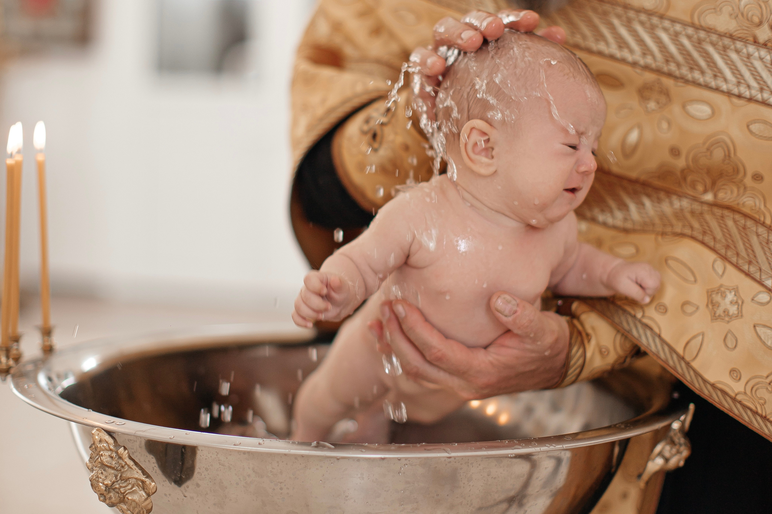 Таинство Крещения. Фотограф Лиана Артемова в Пензе