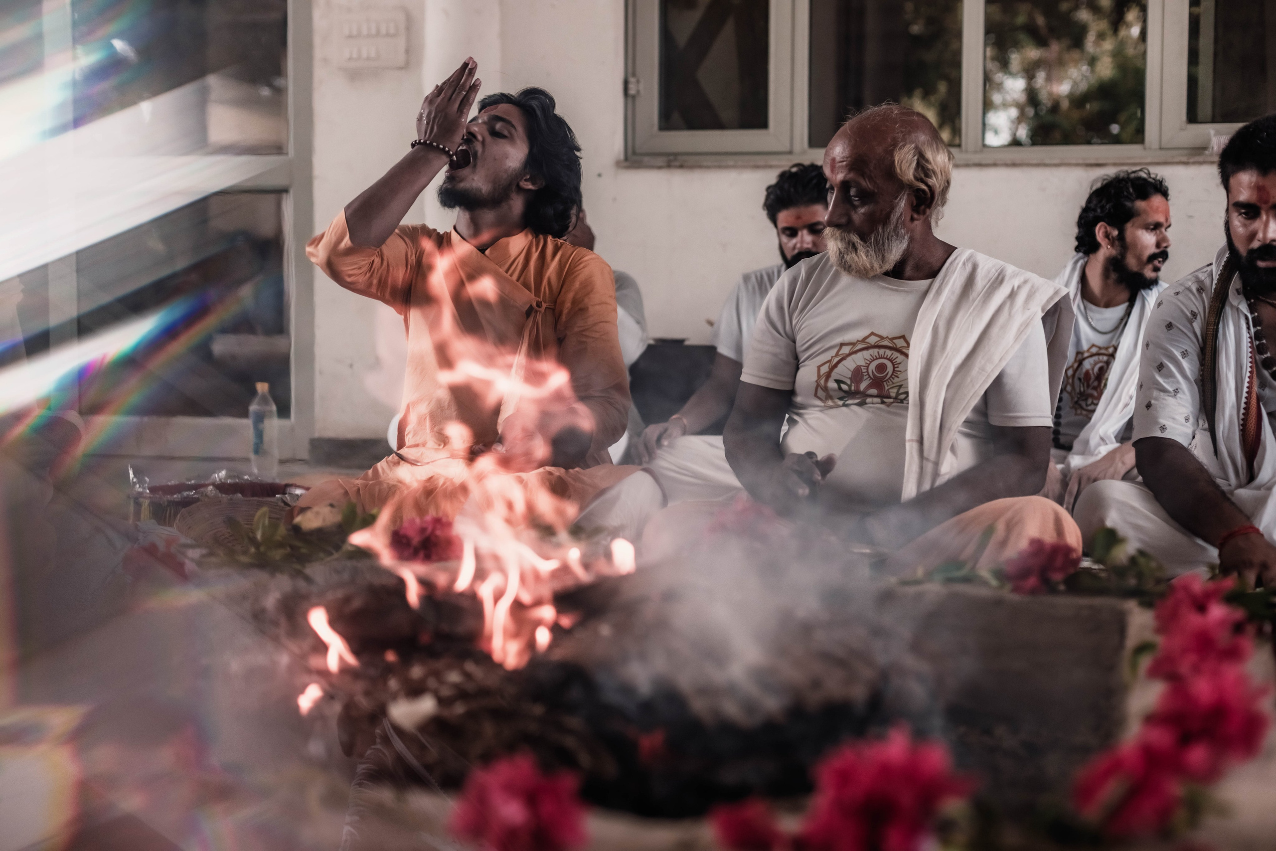 Pitri Paksha yagyas & poojas Devraha Baba ji ashram. Mariam Bagdasaryan
