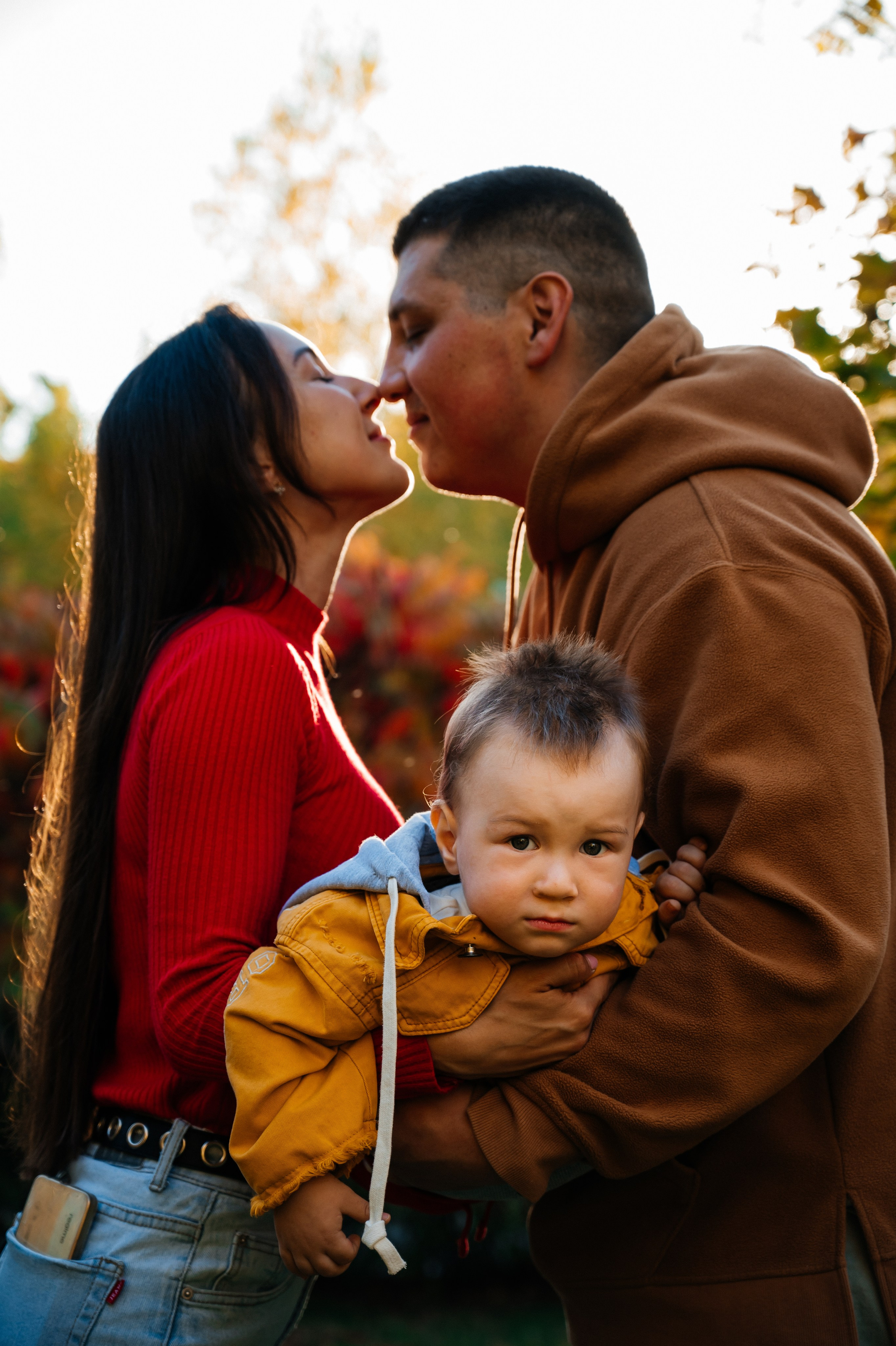 Осенью в парке. Семейный фотограф в Оренбурге Анна Рожкова
