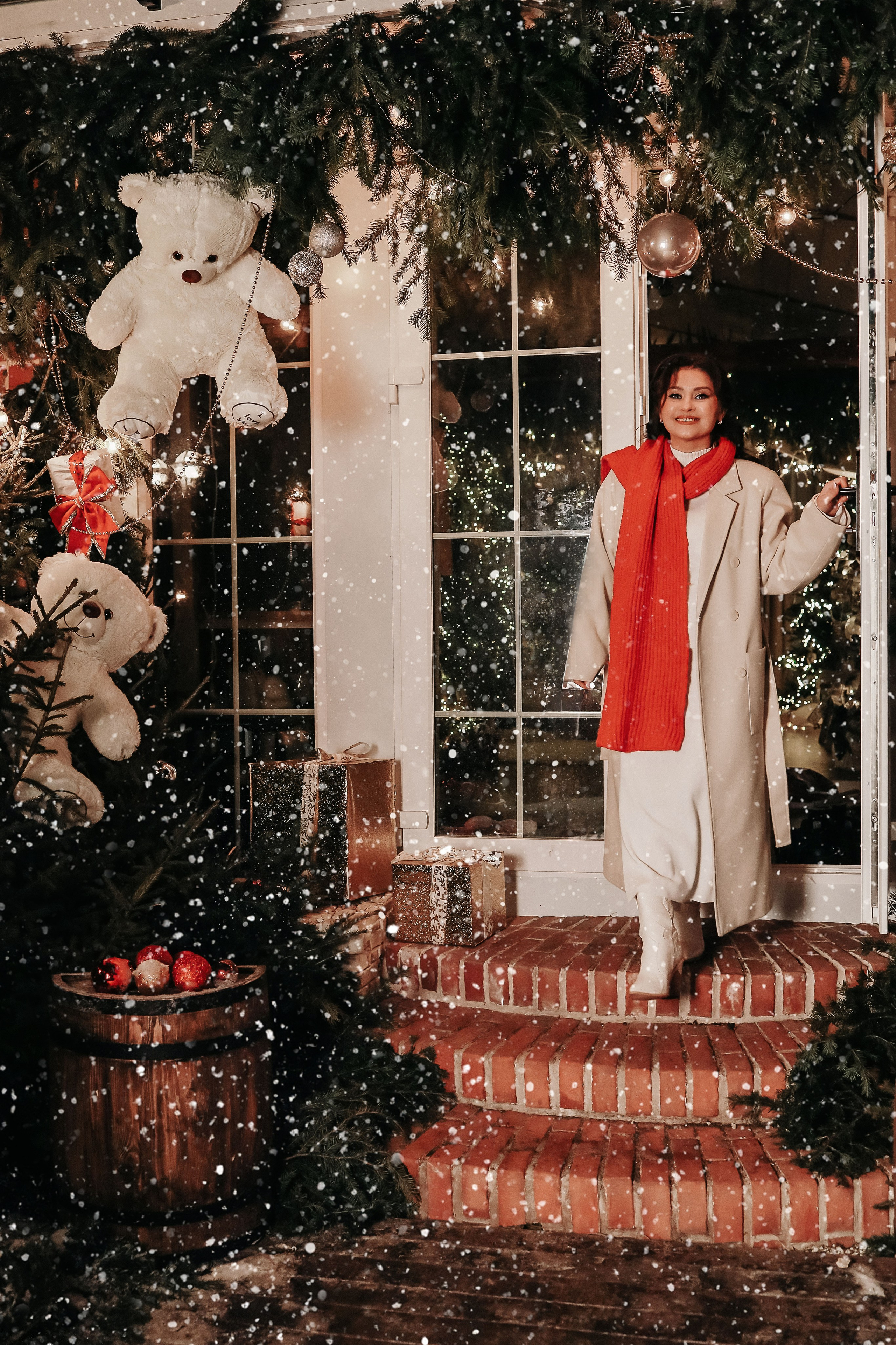 Семейная съемка в локации шале. Большая семья. Иванова Ирина Свадебный и семейный фотограф г. Уфа