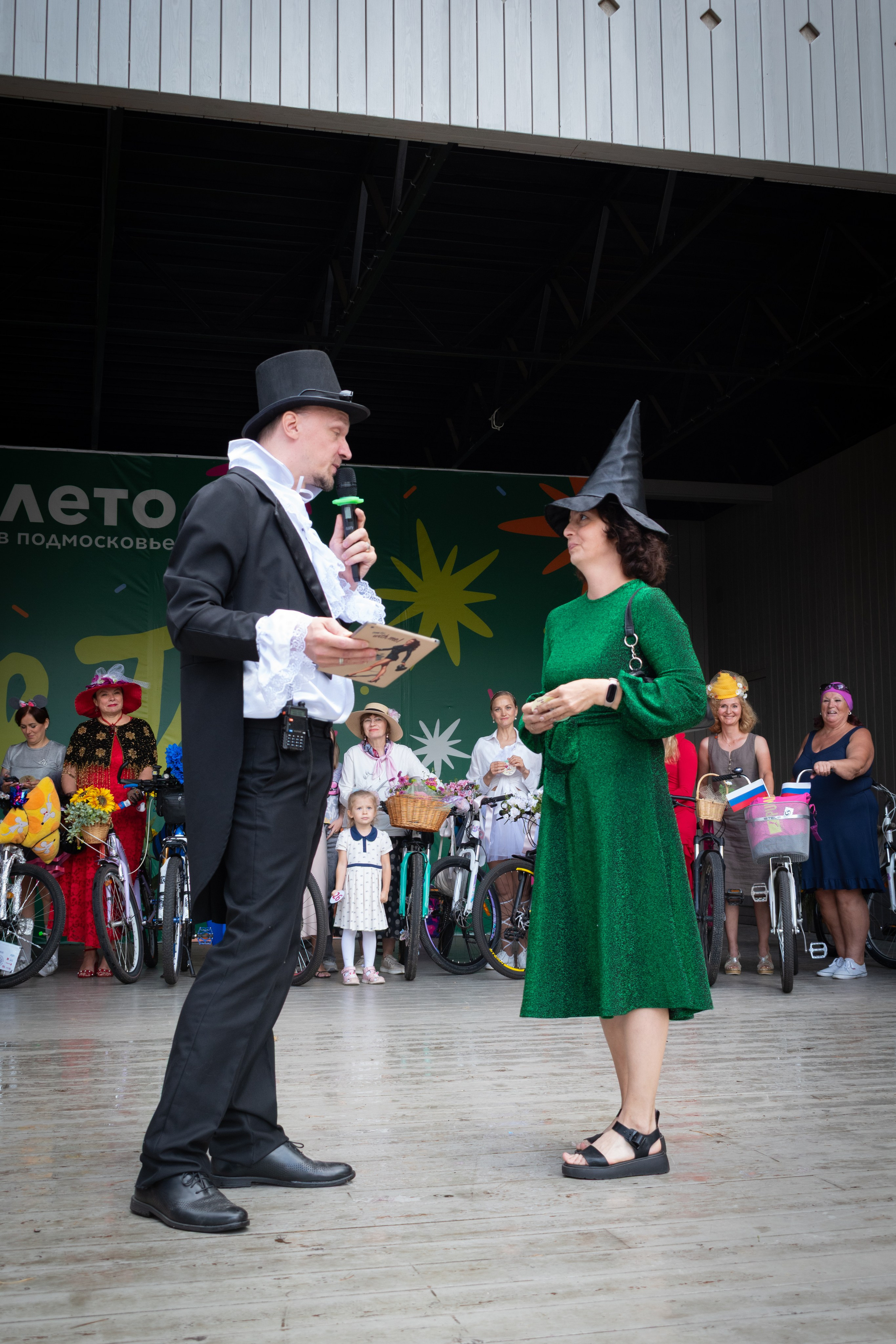 «Леди на велосипеде» — велопробег по г. Жуковскому 2025. Репортажный фотограф Сыбер Мартти