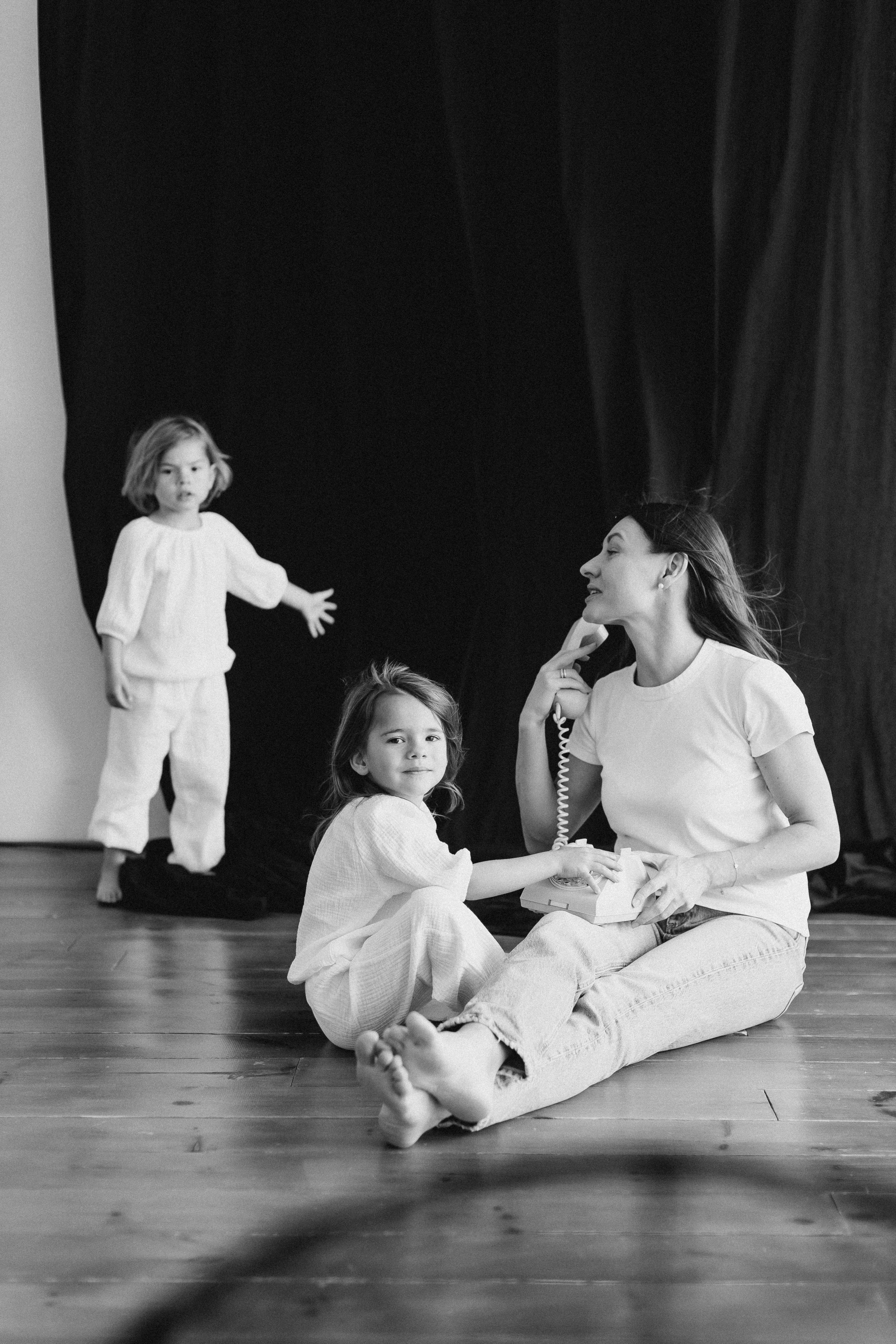 Мама и девочки. Евгения Пелипас