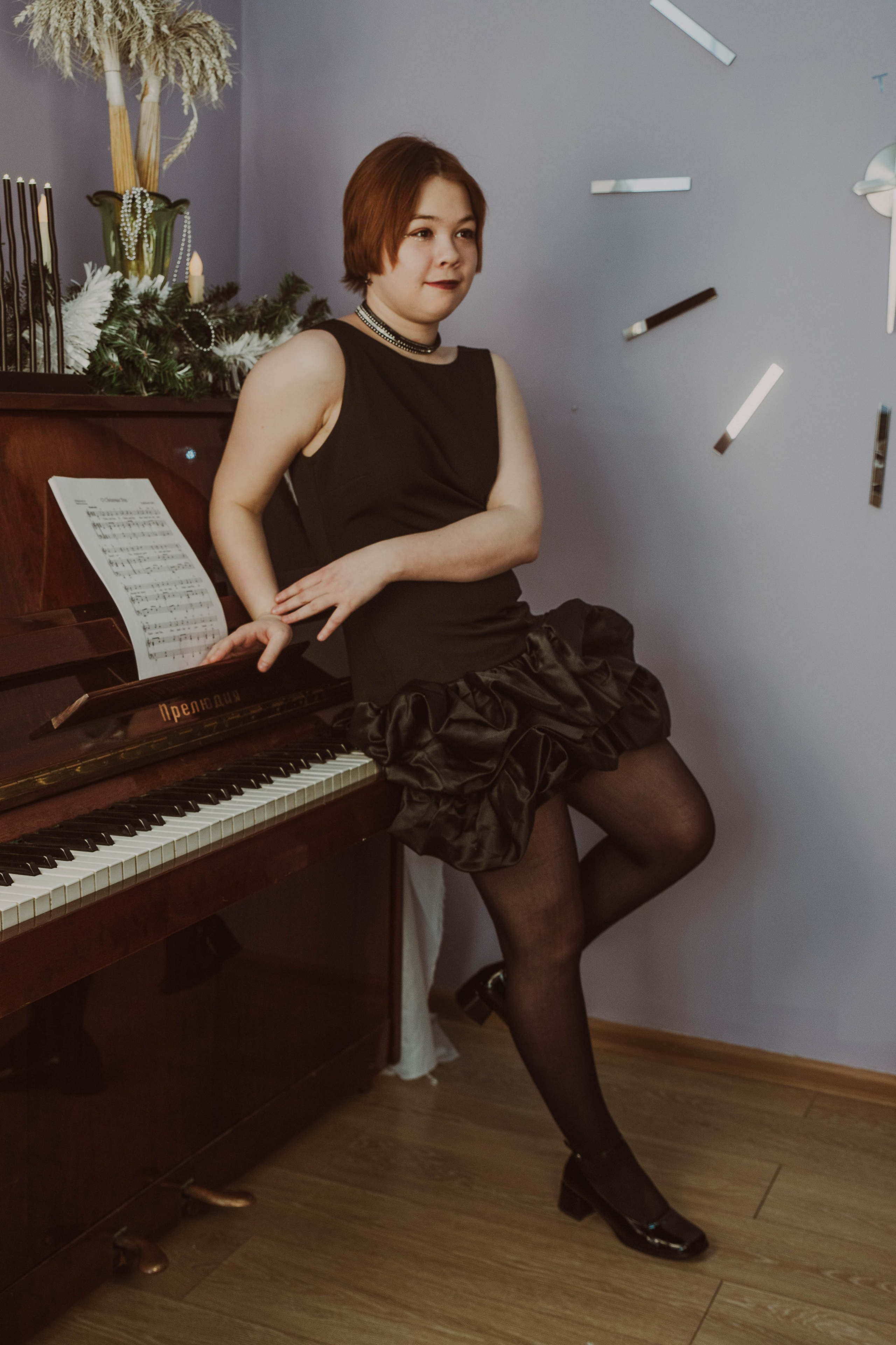 Новый год. Александра и семья. Фотограф Лапочкина Татьяна