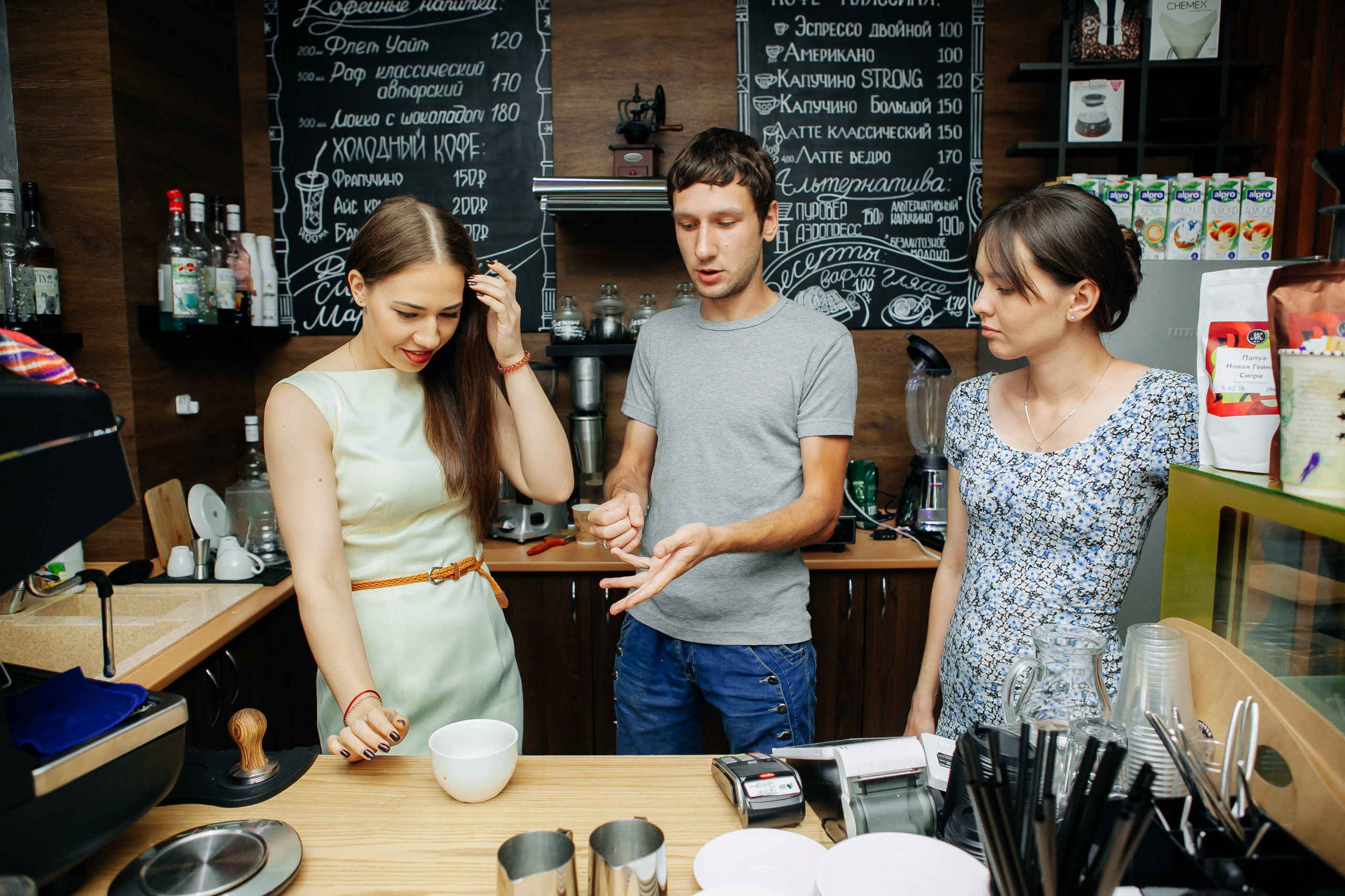 Мастер-класс по приготовлению кофе. Фотограф в Иркутске Анастасия Григорьева