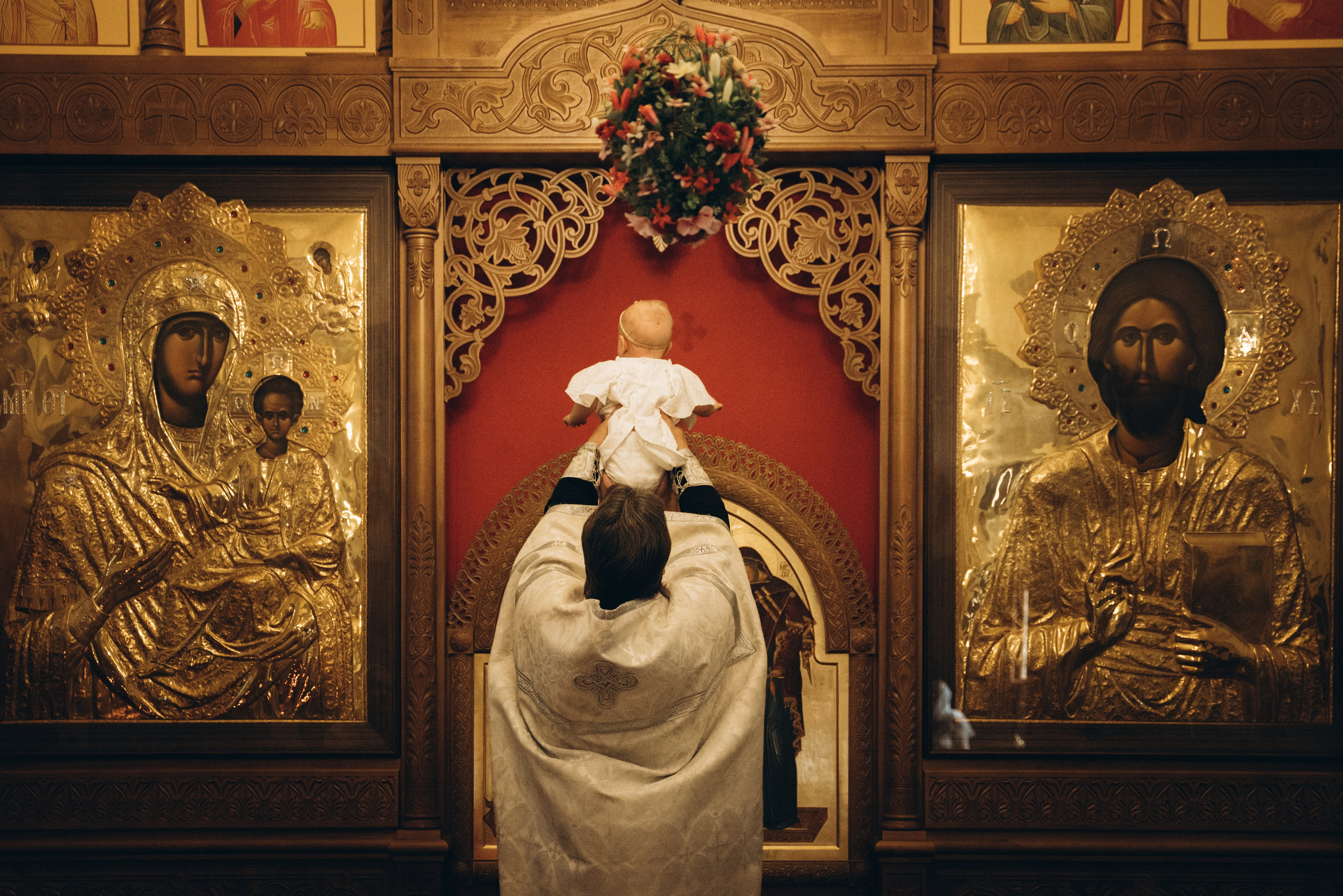 Крещение Есении. Семейный фотограф в Минске Дарья Дреко