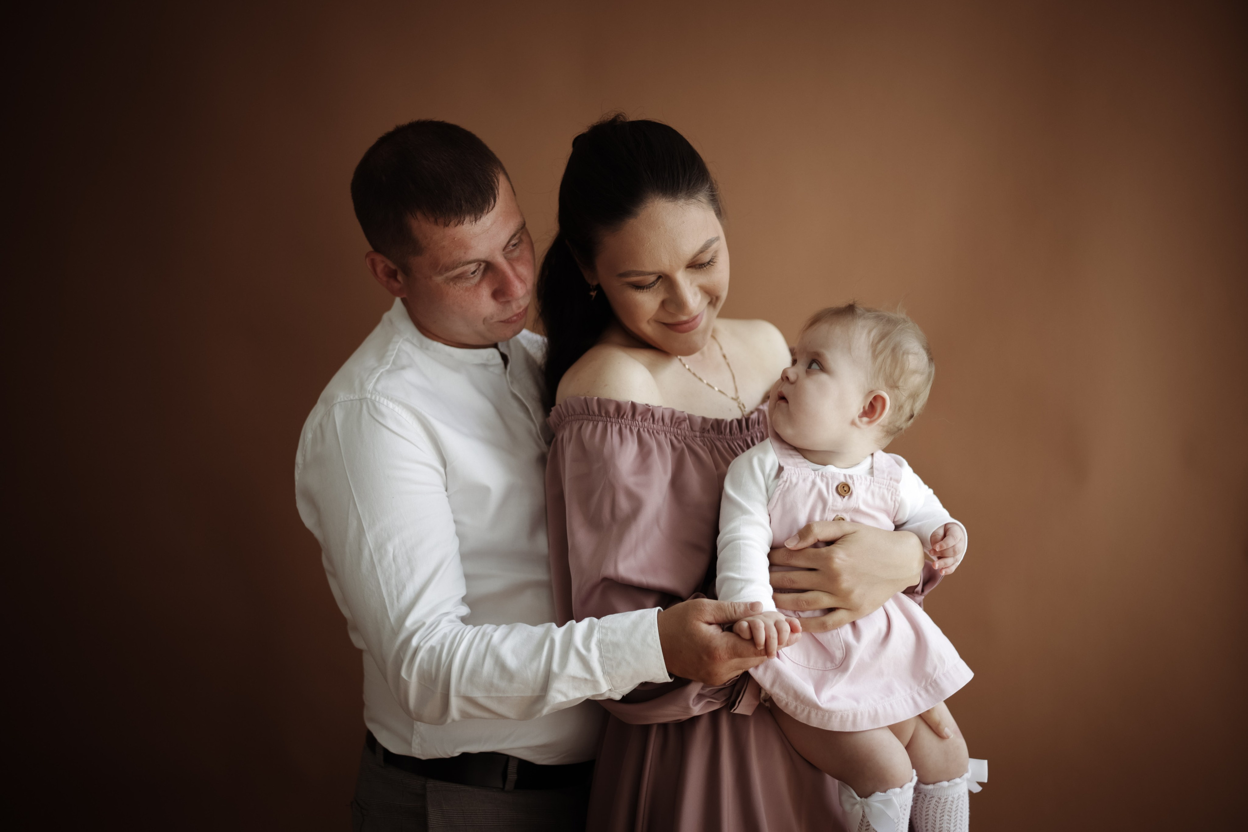 Семейная фотосессия (студия). Фотограф г. Казань