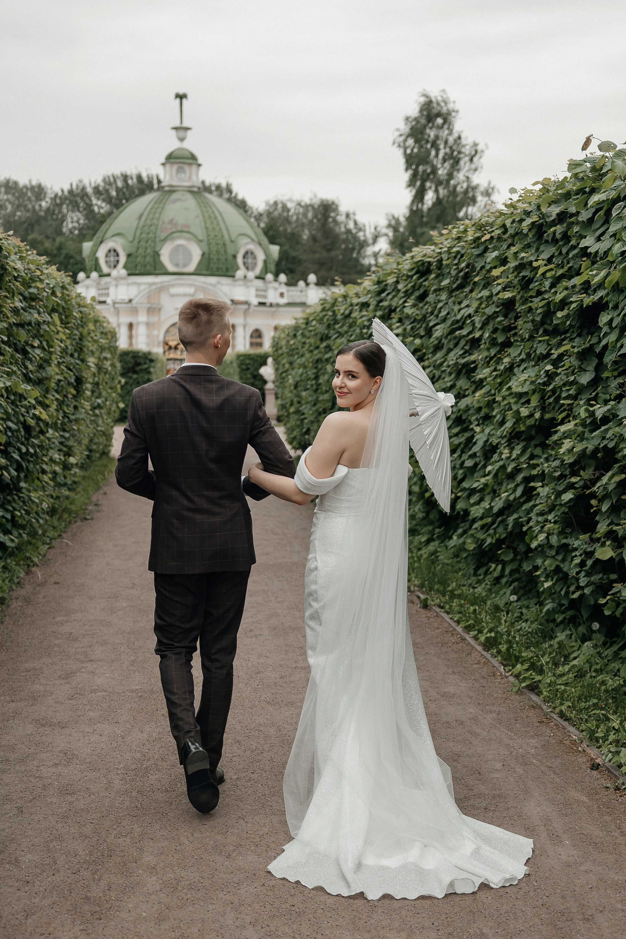 Свадебная прогулка в Усадьбе Кусково