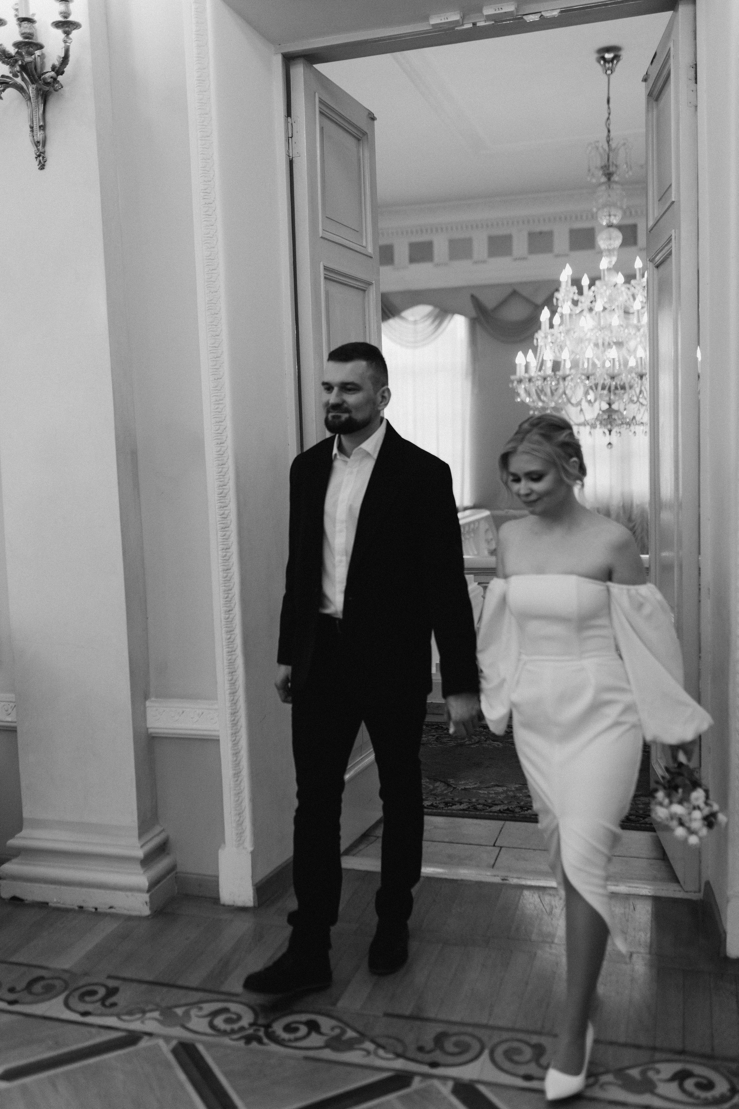 Михаил и Анастасия | Загс Кировского района. Свадебный и love story фотограф в Санкт-Петербурге