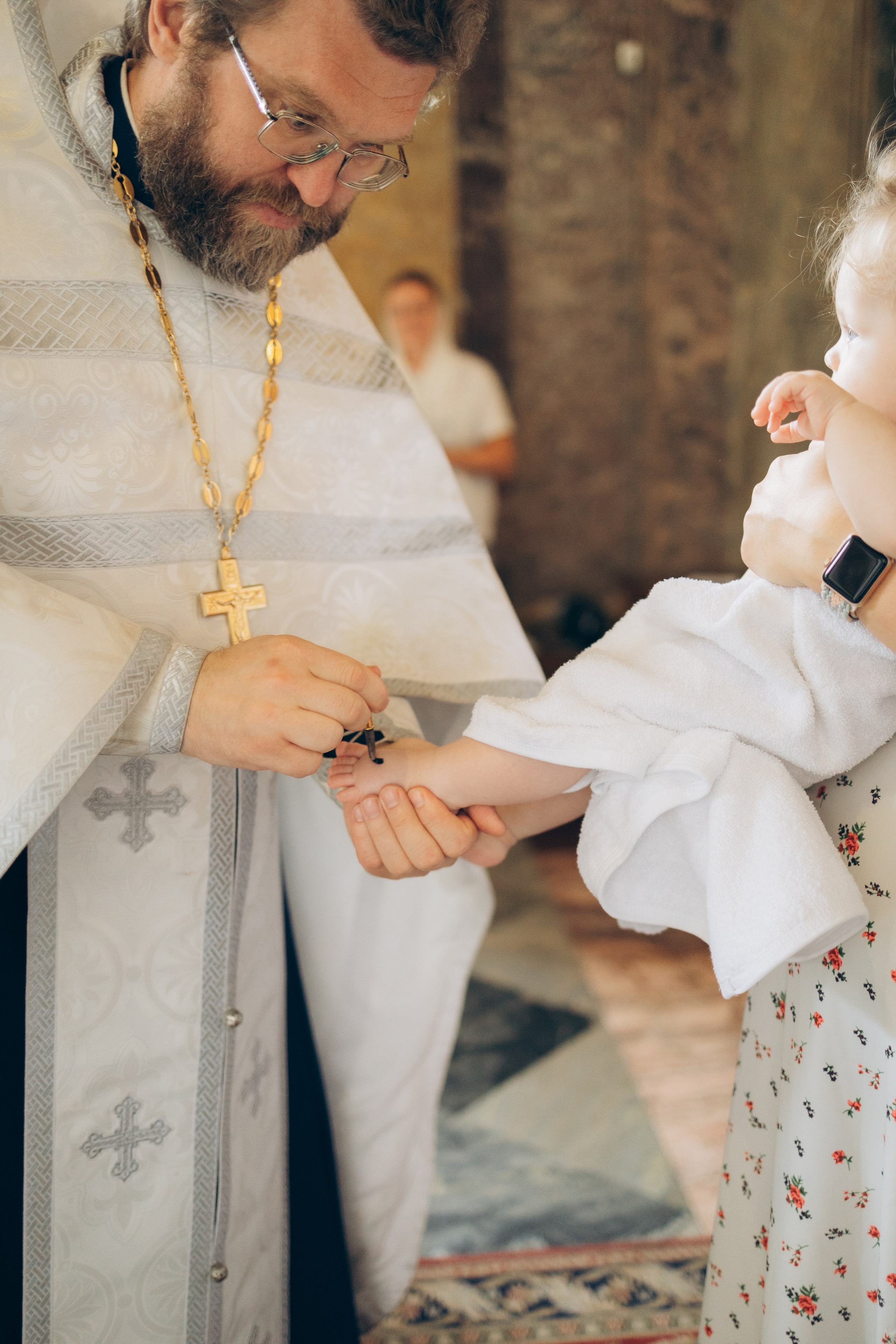 Крещение в Исаакие. Портретный фотограф в Санкт-Петербурге