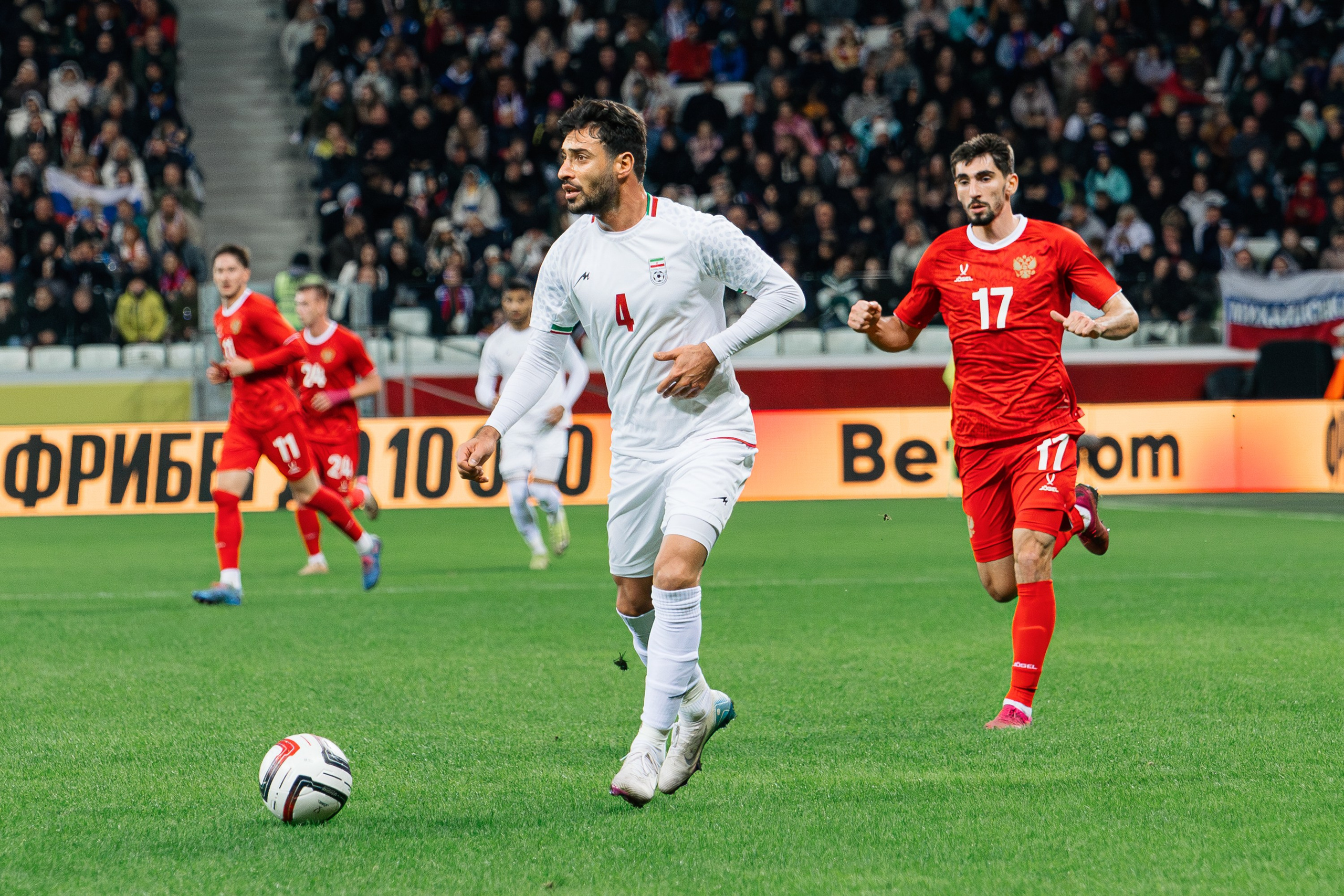 Матч Россия — Иран 2025. Фотограф в Волгограде Виталий Самойлов