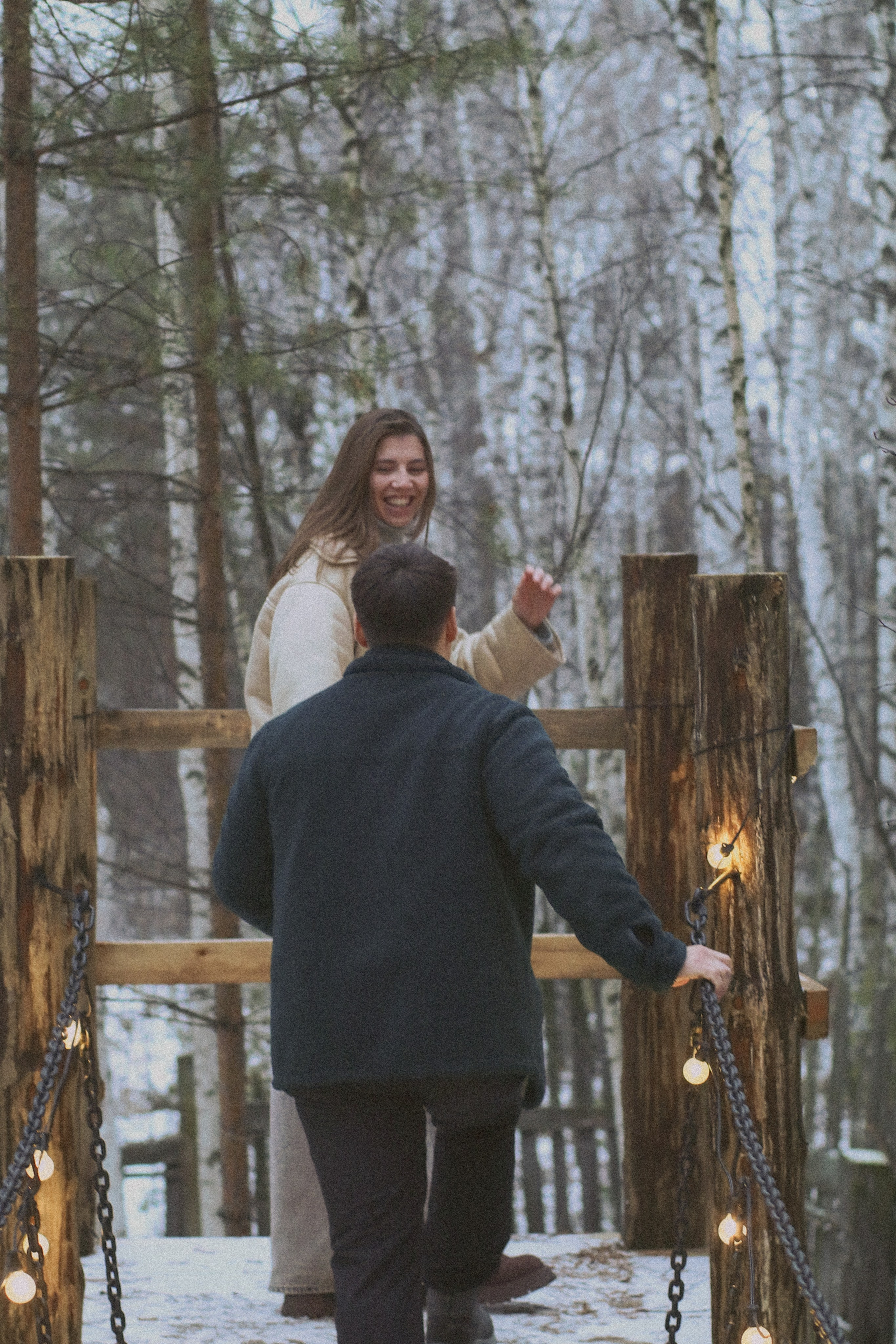 Пара зимой. Фотограф и видеограф Анастасия Витюкова | Екатеринбург