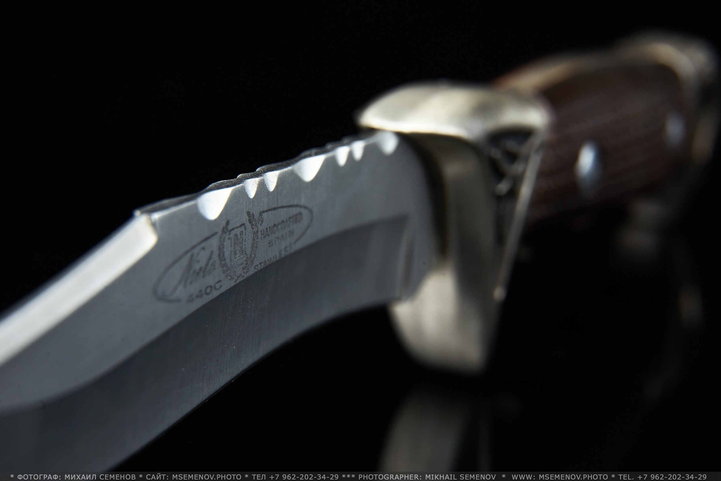 Предметная фотосъемка оружия, ножей, катаны Фотограф Михаил Семенов г. Ярославль
