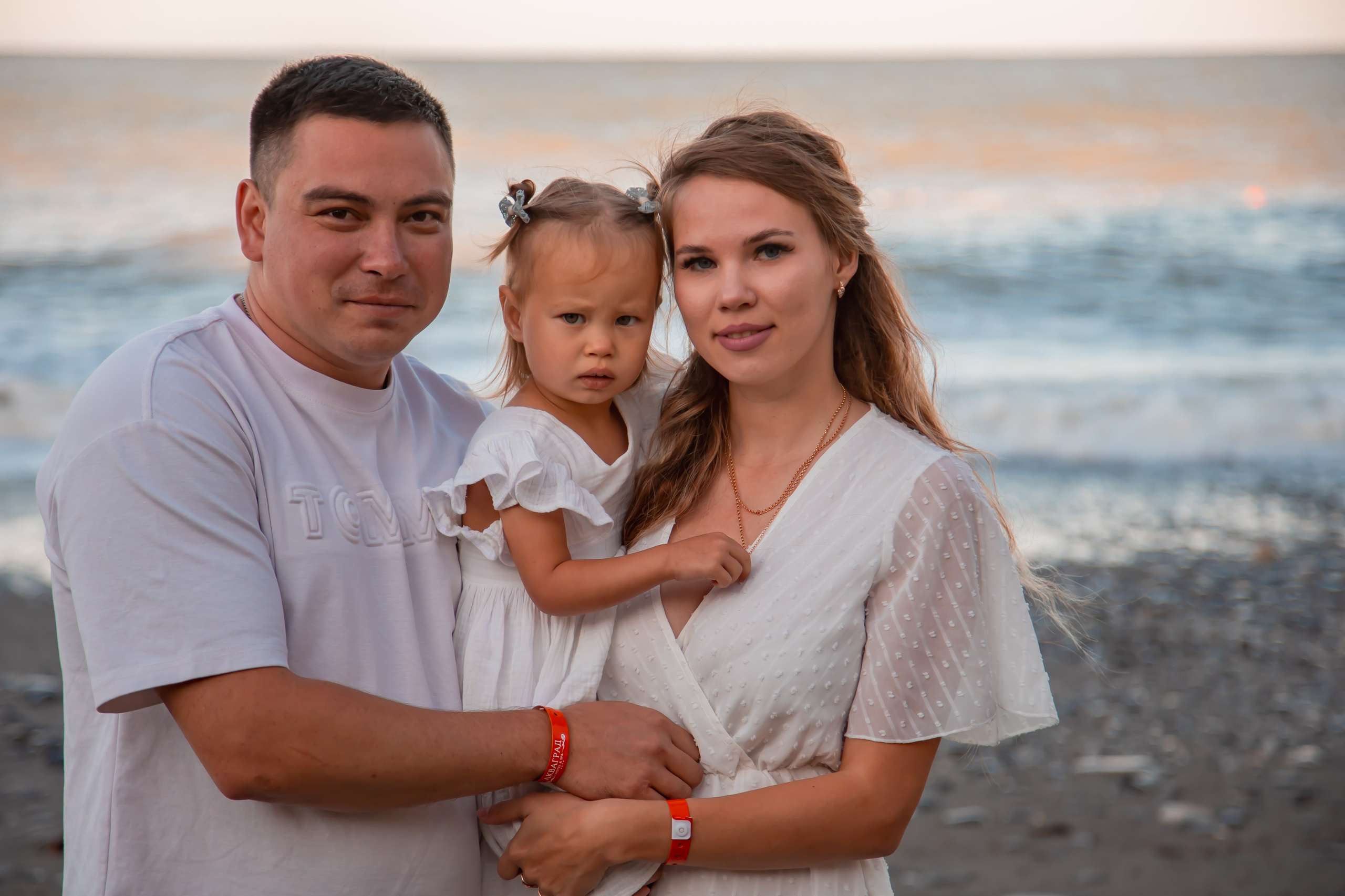 На рассвете у моря. Семейный фотограф в Сочи, Лоо, Дагомысе, Вардане Кучумова Олеся