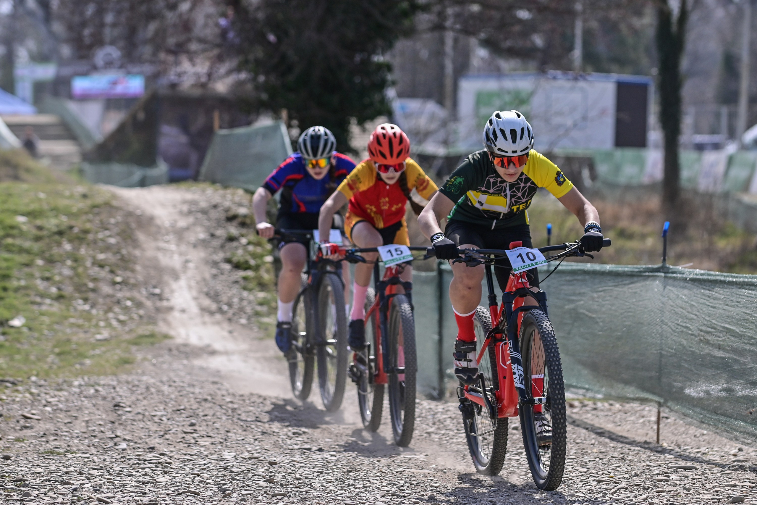 Маунтинбайк, кросс-кантри в Архипо-Осиповке 16 марта 2025. Спортивный фотограф, фотожурналист Павел Ларькин