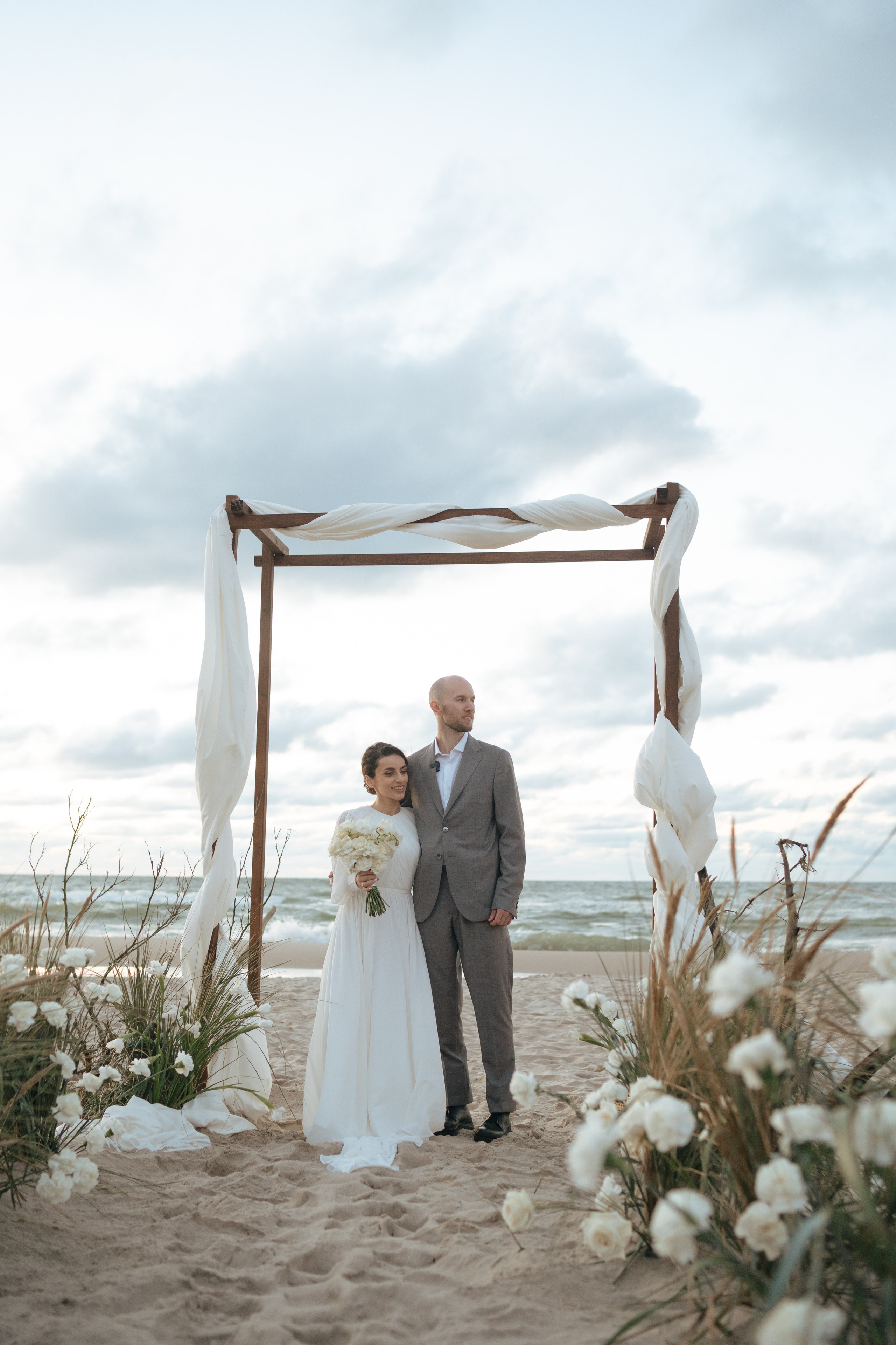 Алима & Никита. Куршская коса. Оформление свадеб, декор свадеб Вера Маркова, Москва