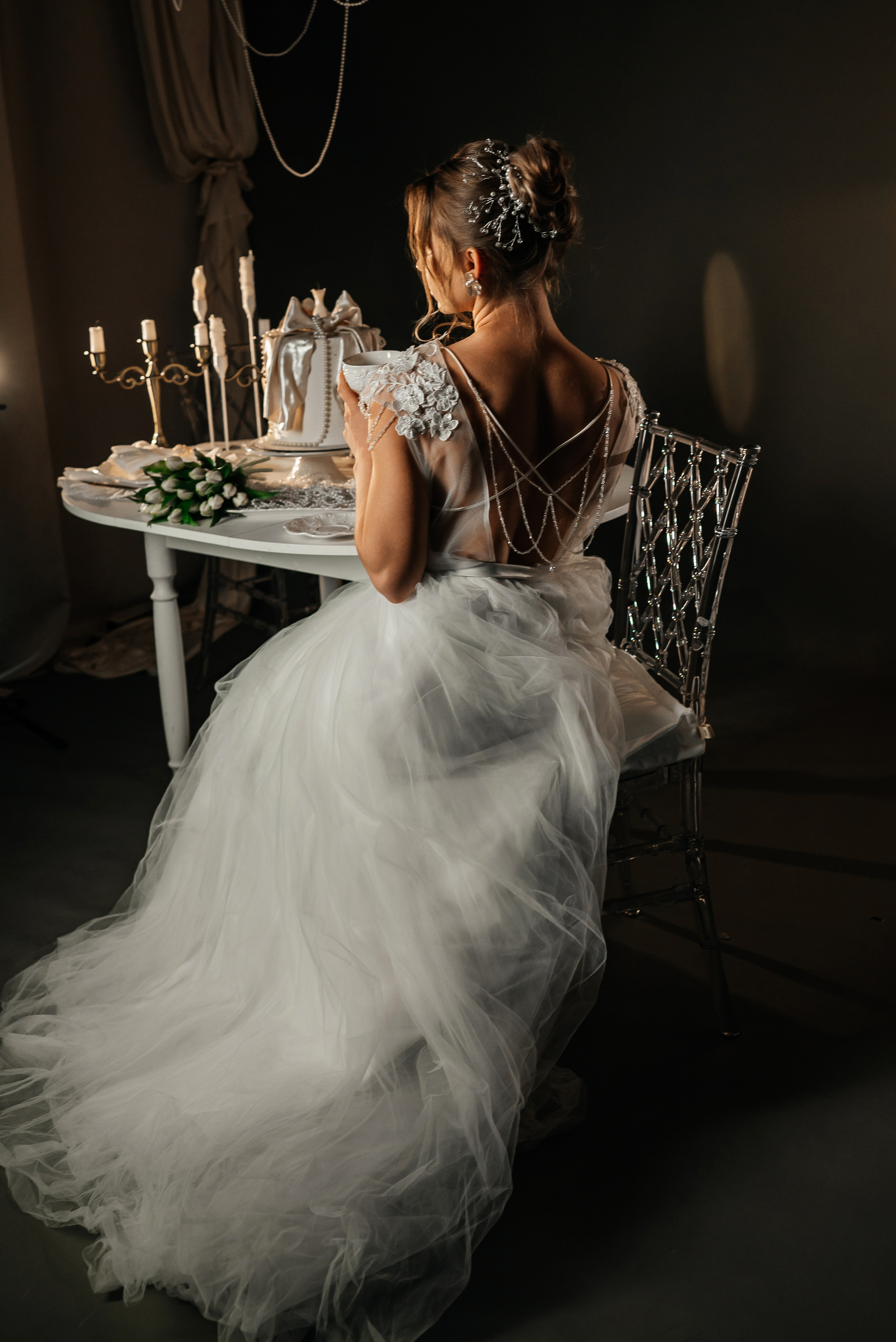 Невеста в фотостудии. Фотограф в Каменске-Шахтинском Ольга Сагал