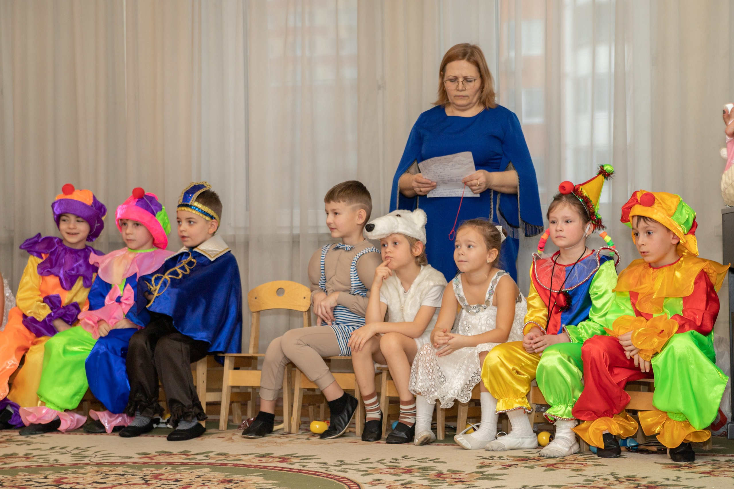 Новогодний утренник в садике. Фотограф-дизайнер, семейный фотограф, фуд-фотограф в Москве и Московской области Лаврова Анна