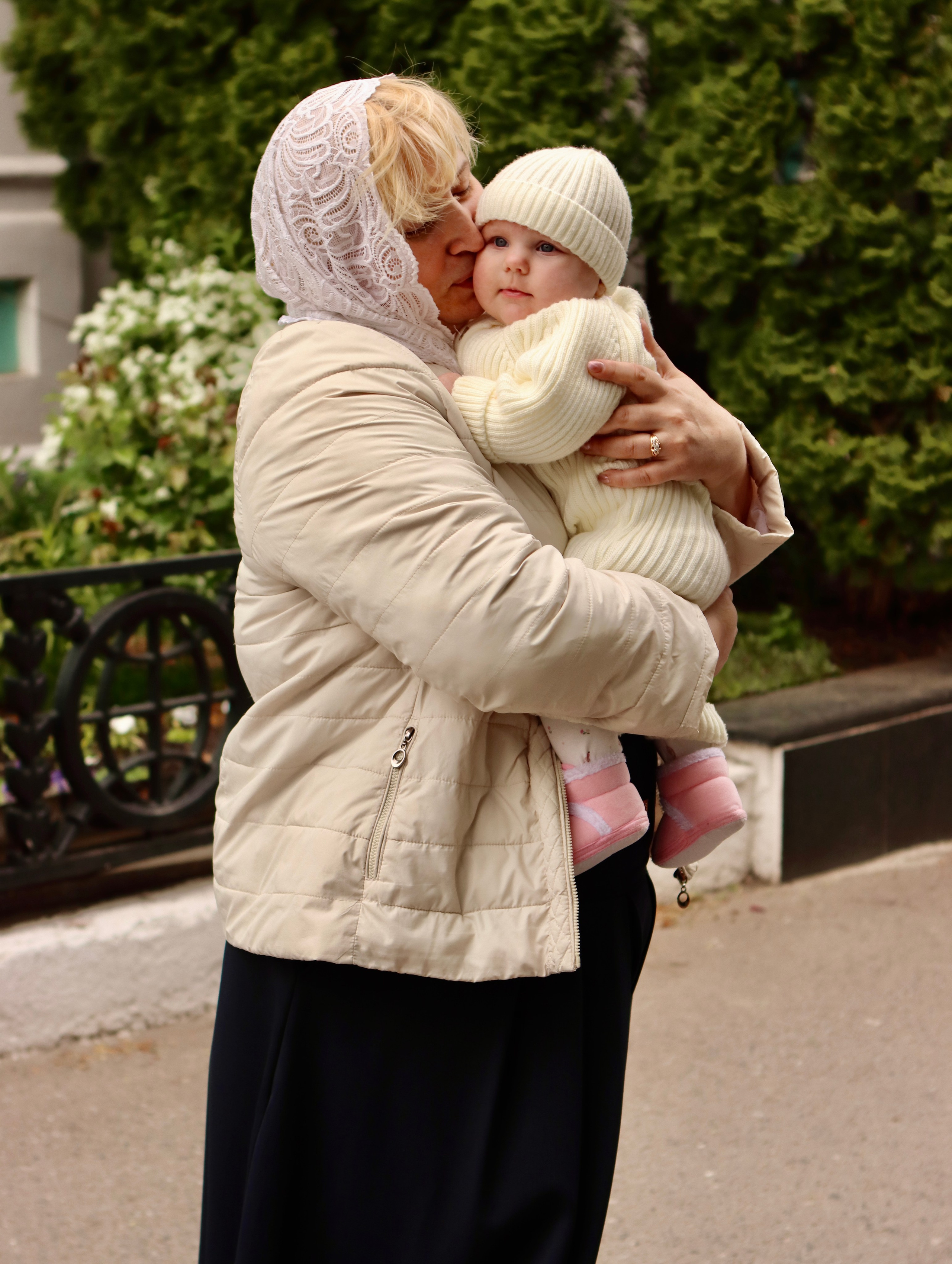 Анастасия и Вадим — крещение Виктории. Фотограф в Курске Смирнов Евгений