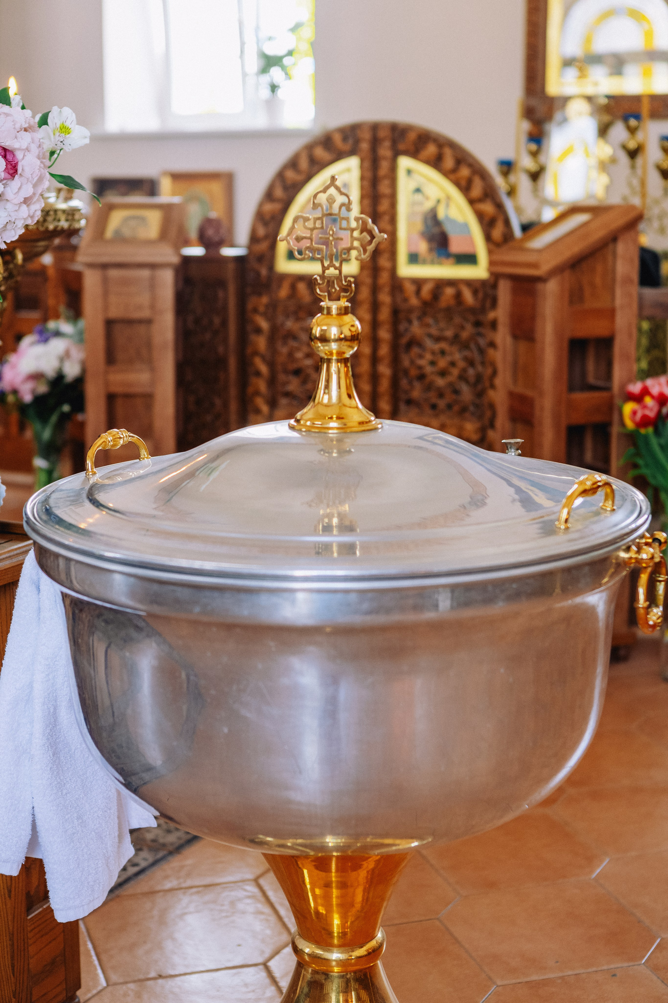 Крещение Артема и Полины. Фотограф в Курске Смирнов Евгений