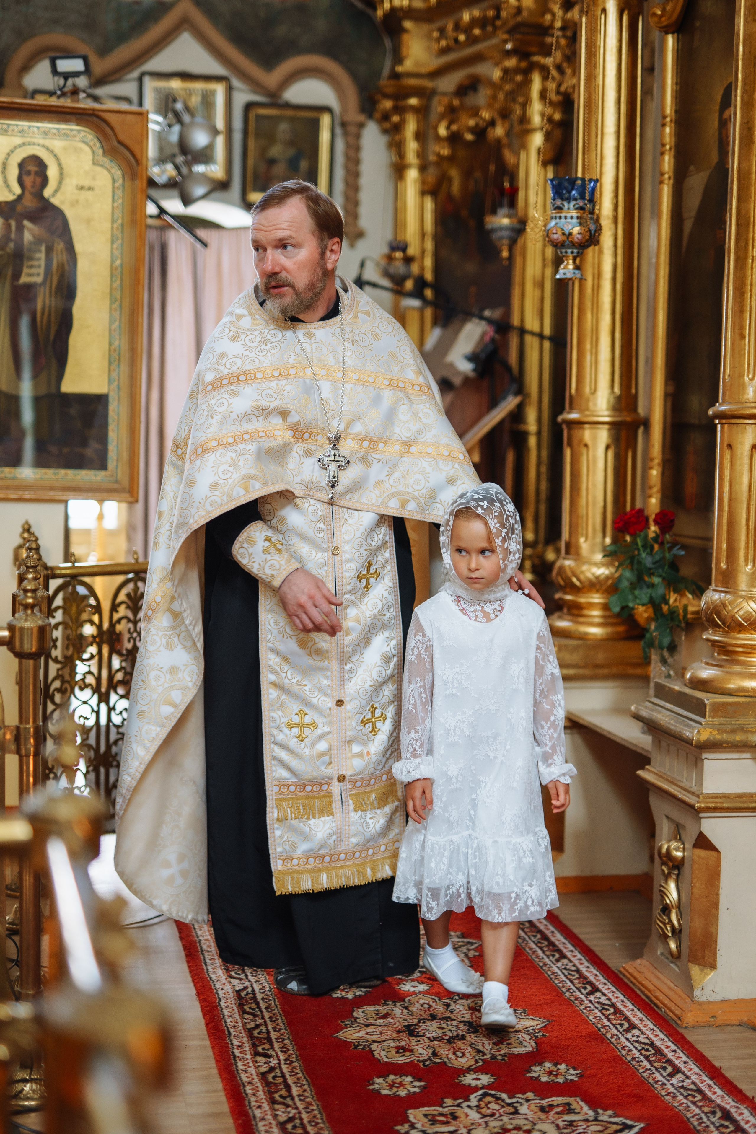 Таинство крещения 2024. Свадебный и семейный фотограф Марина Лежнева, г. Уфа