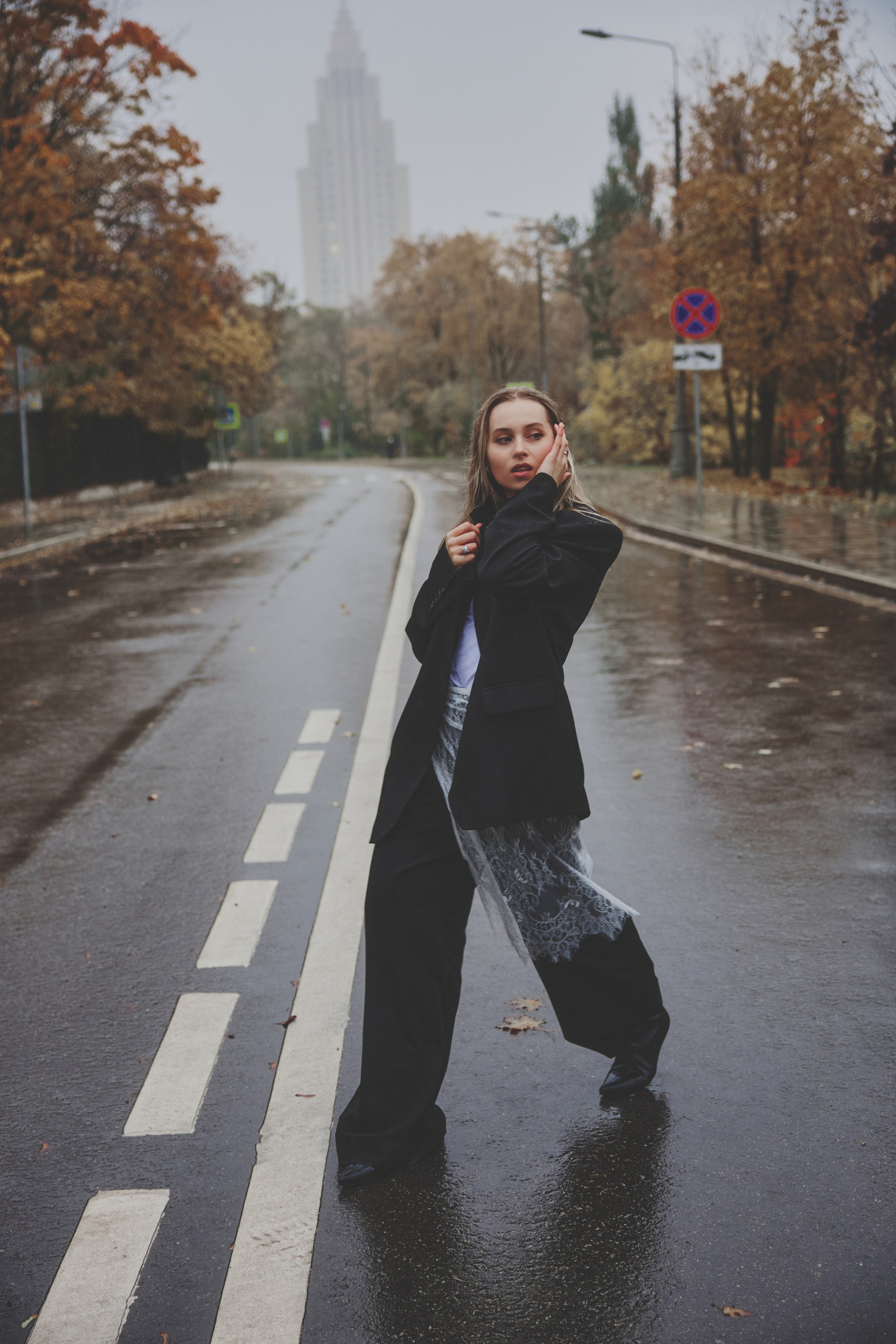 Прогулочная фотосессия в Москве для Валерии. Фотограф Москва Карпова Евгения